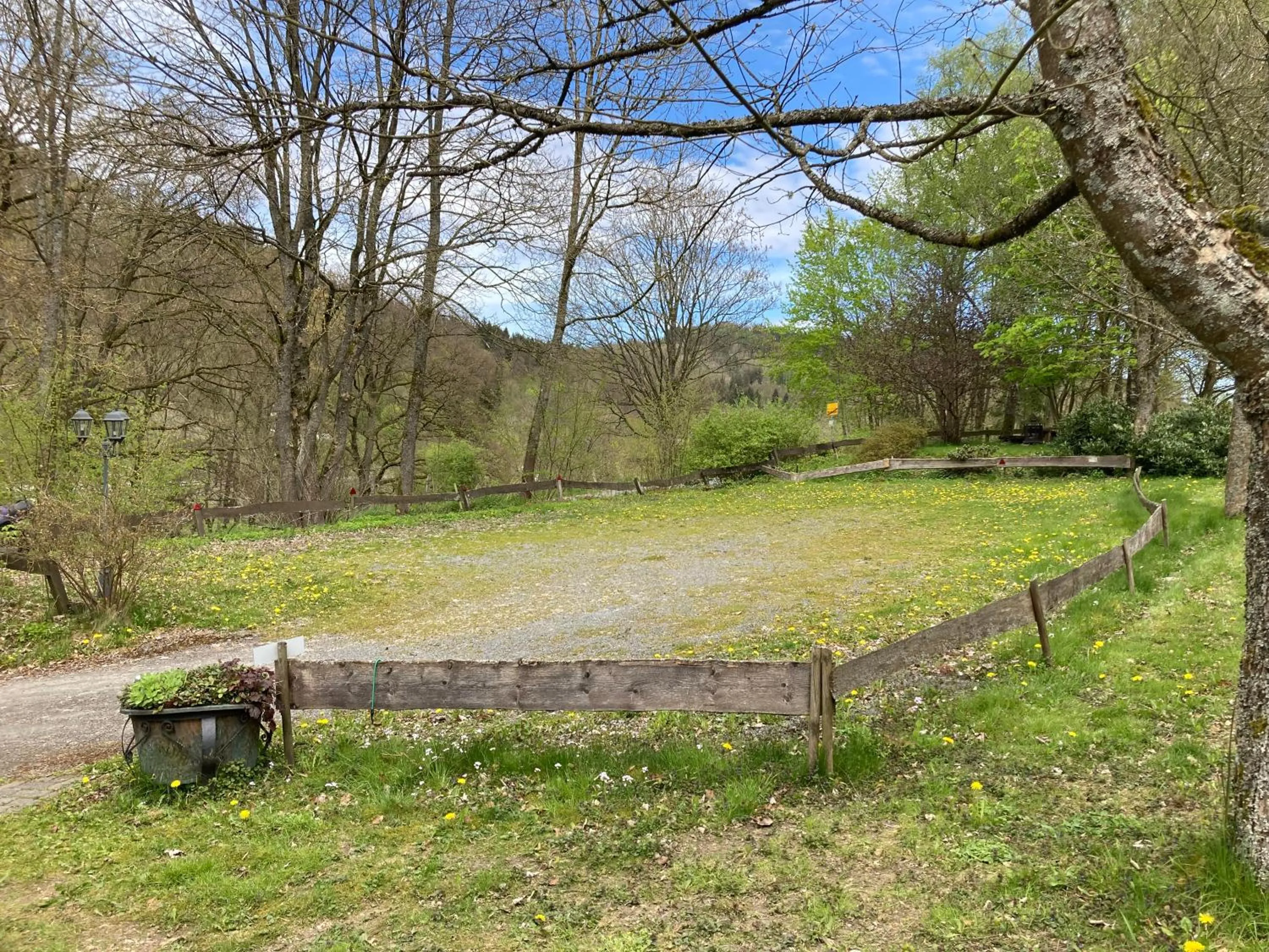 Garden in Gasthof Walhalja