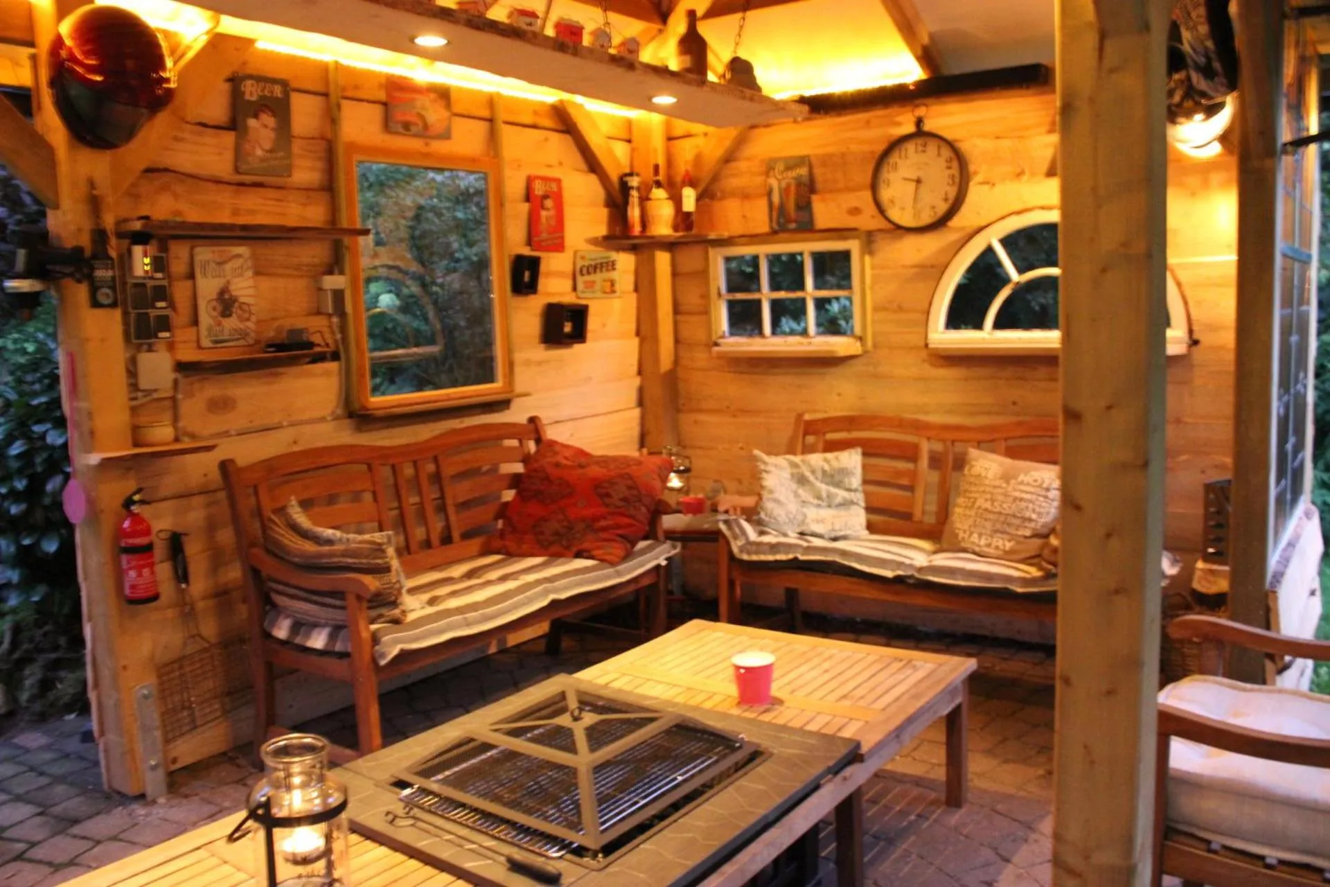 Garden in Gasthof Walhalja