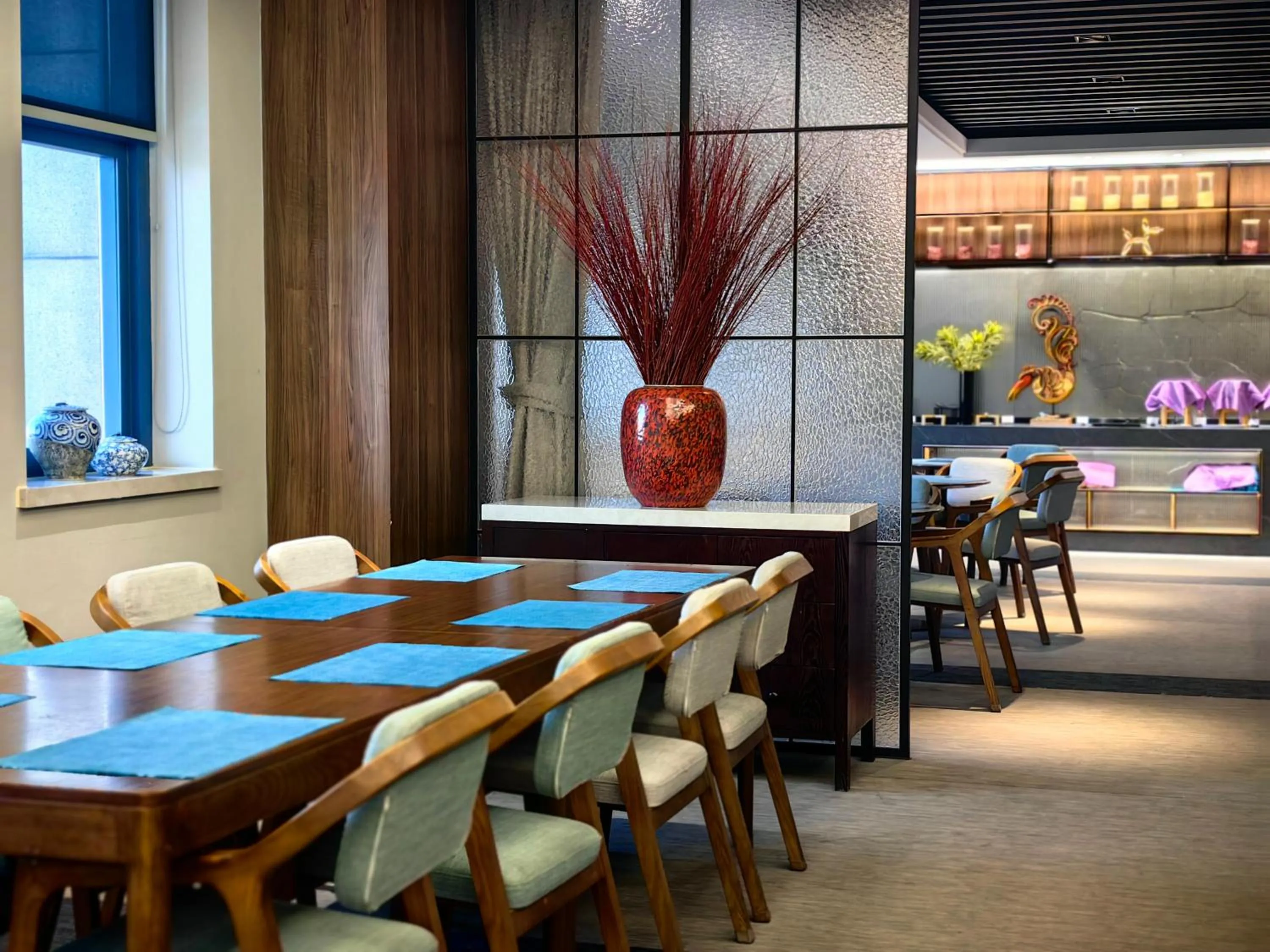 Restaurant/places to eat in SSAW Boutique Hotel Hangzhou East - Free Self Service Laundry