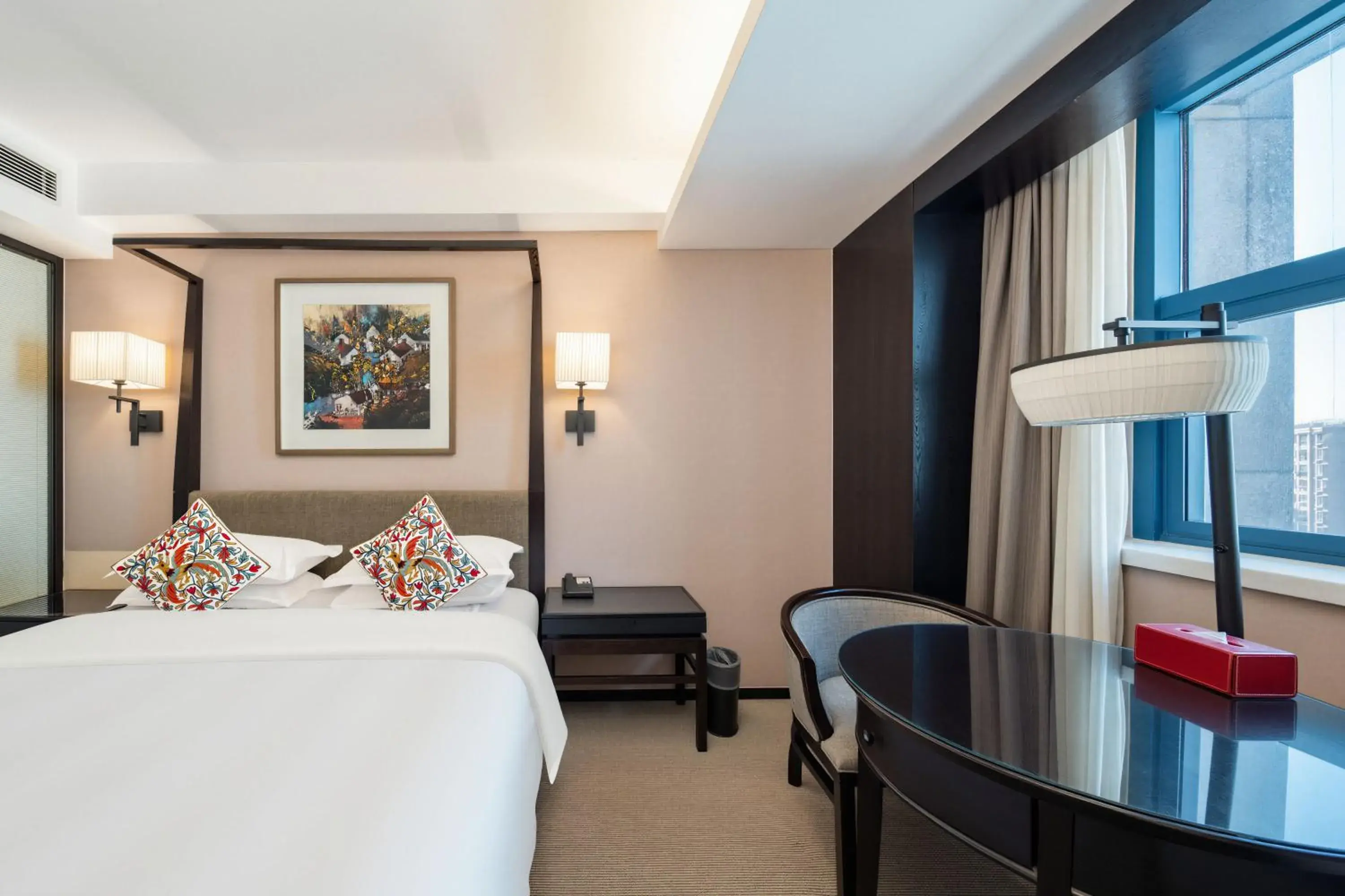 Bed in SSAW Boutique Hotel Hangzhou East - Free Self Service Laundry Bed in SSAW Boutique Hotel Hangzhou East - Free Self Service Laundry