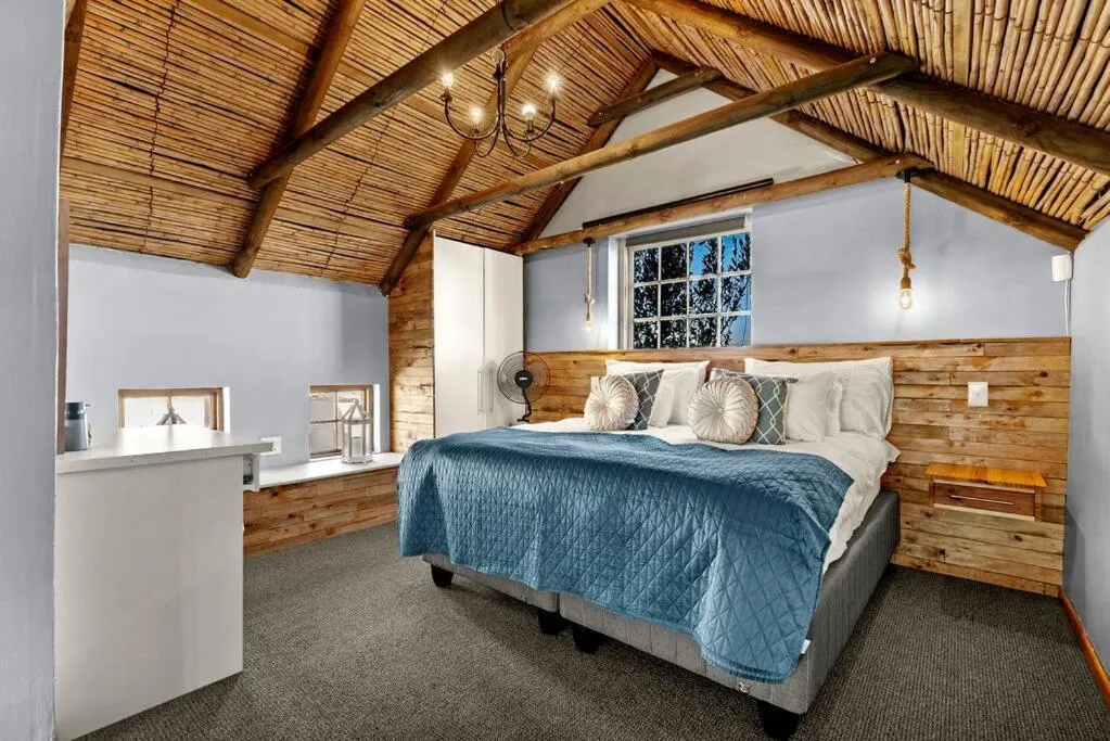 Bed in Escape Beach Cottage in Dwarskersbos