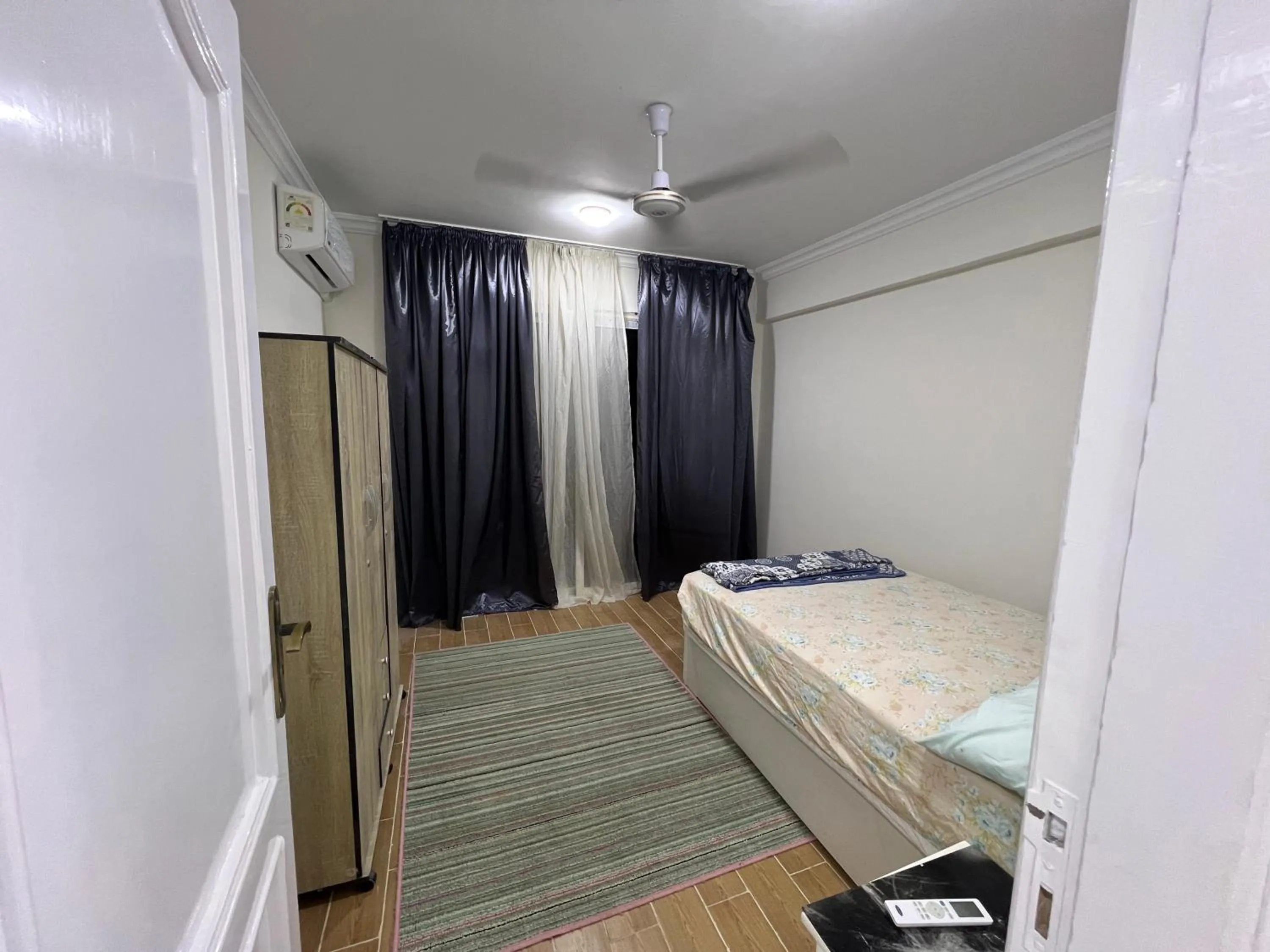Bed in Garden view 3 BR 2 balconies in compound