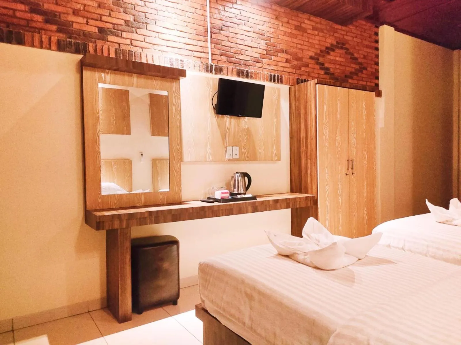 Bed in Judita Cottages