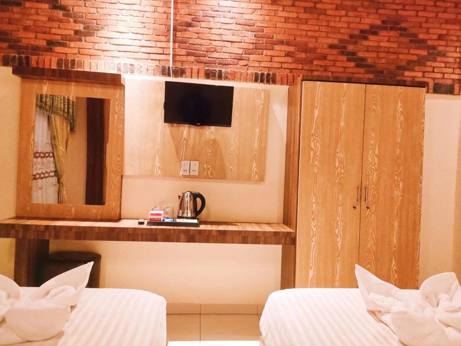 Bed in Judita Cottages