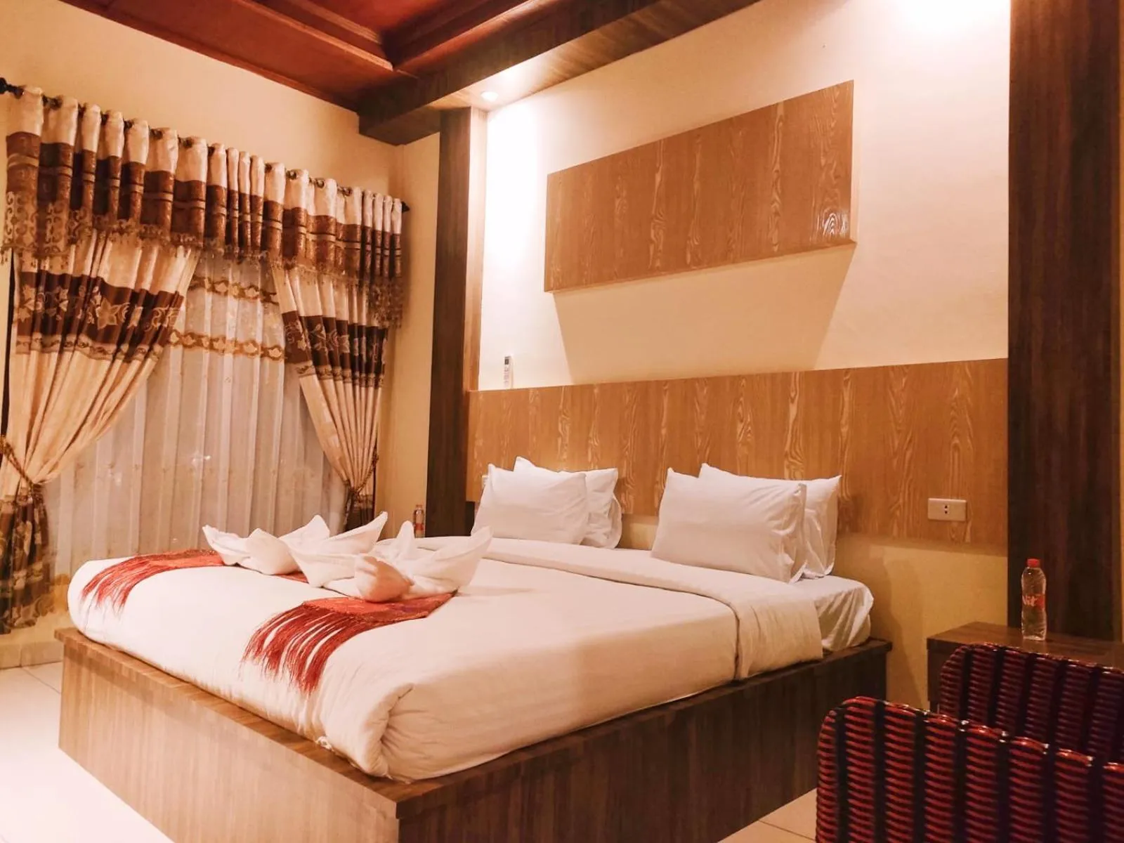 Bed in Judita Cottages