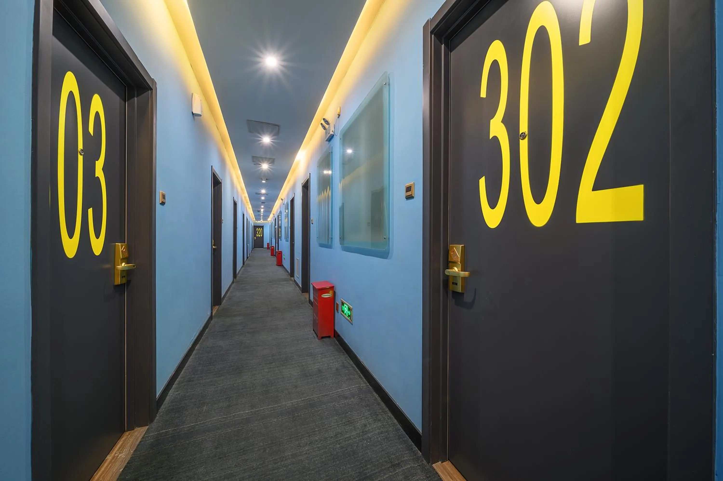 Property building in QiQiaoWu Fashion Hotel - Beijing Songjiazhuang Subway Station