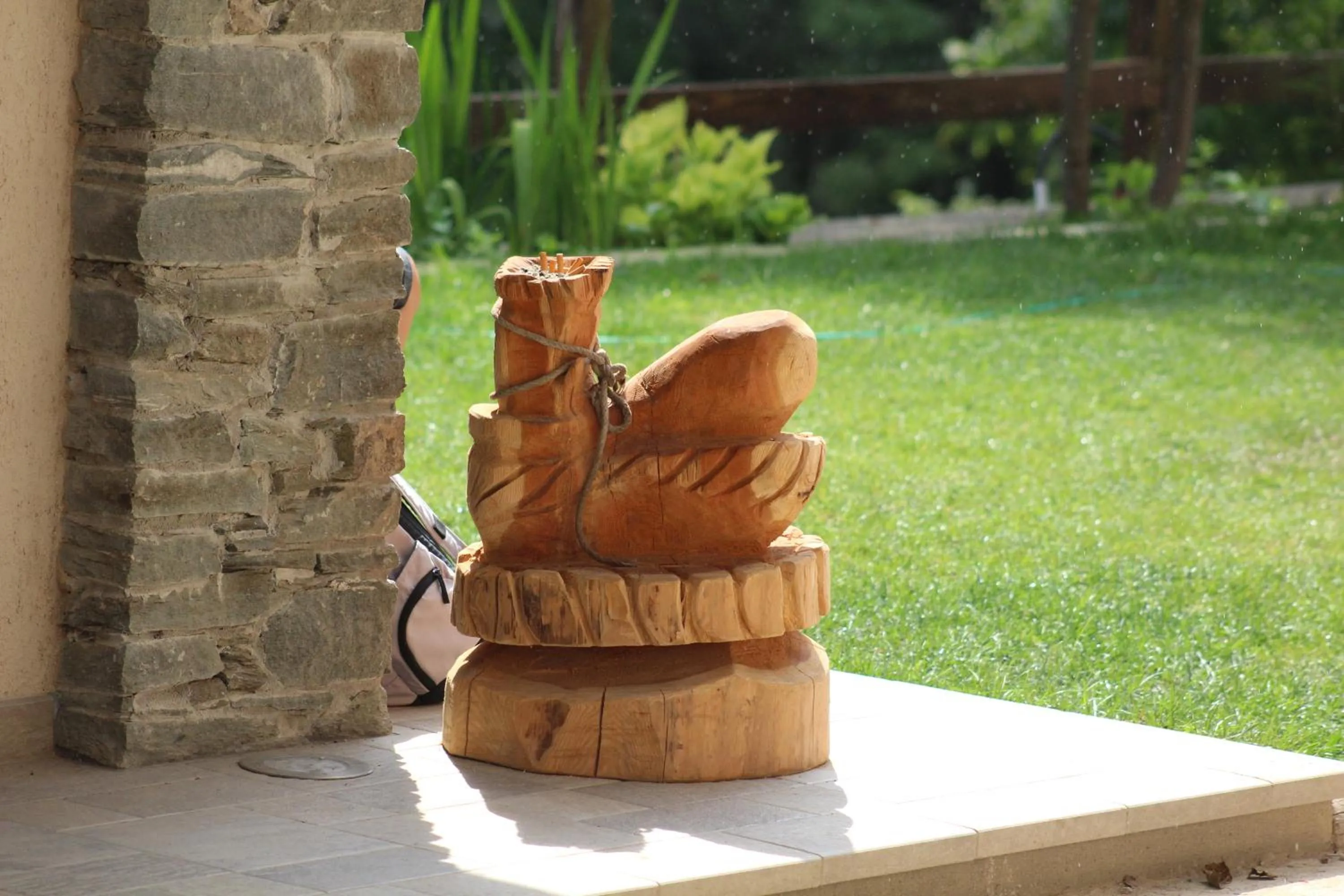 Decorative detail in Locanda Il Campo della Quercia