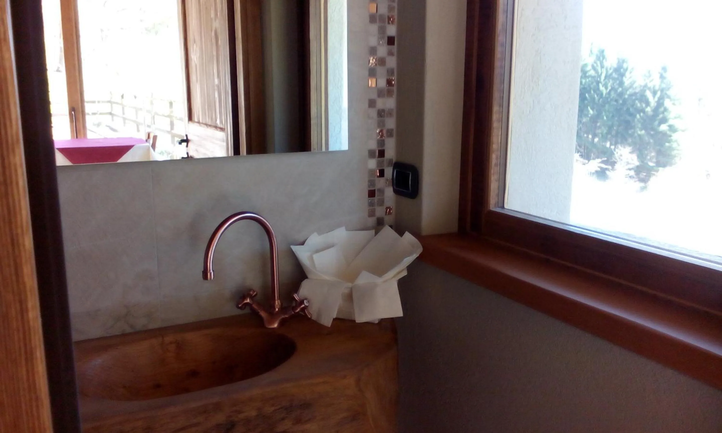 Decorative detail in Locanda Il Campo della Quercia