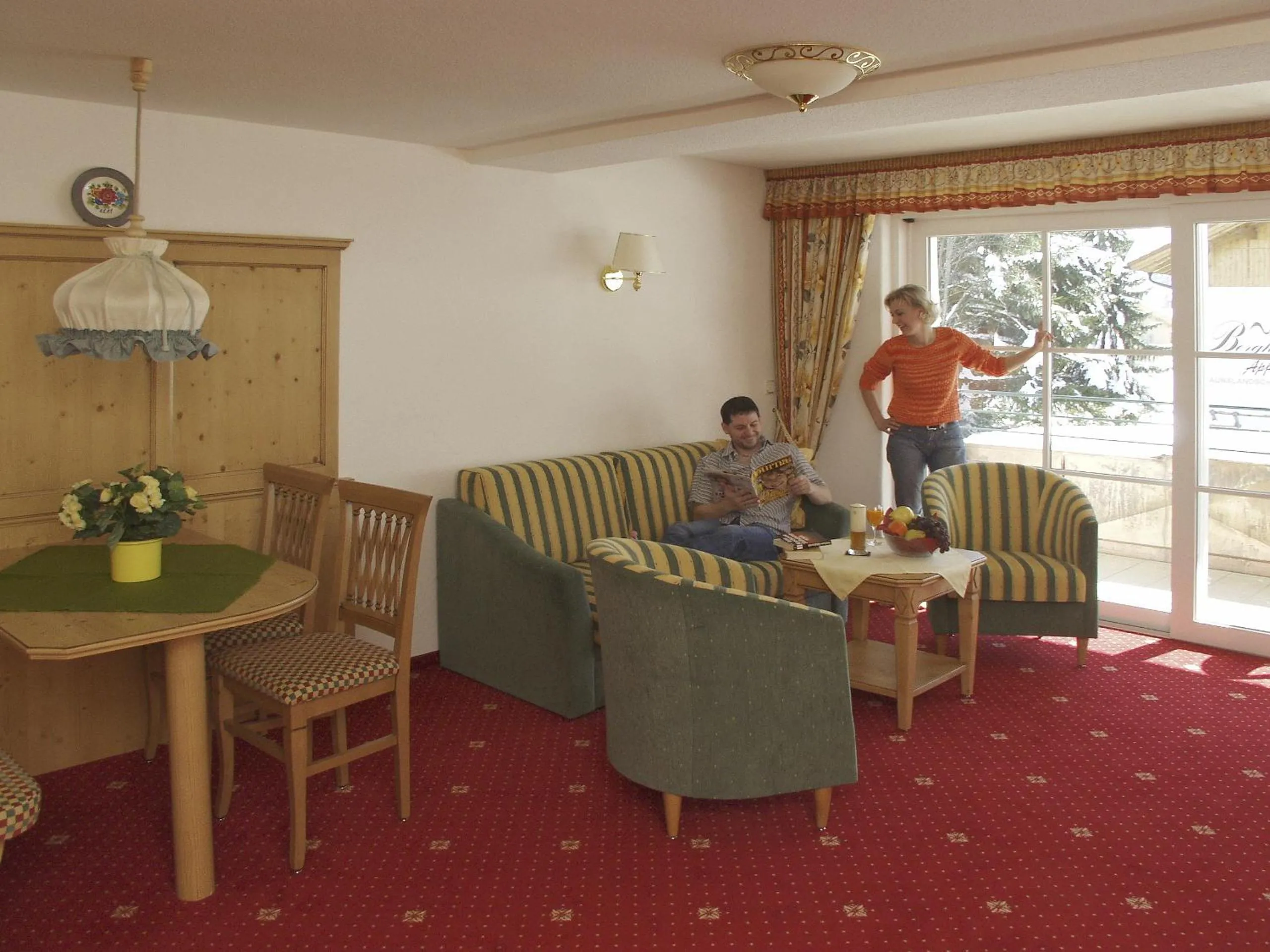 Living room in Landhotel Berghof