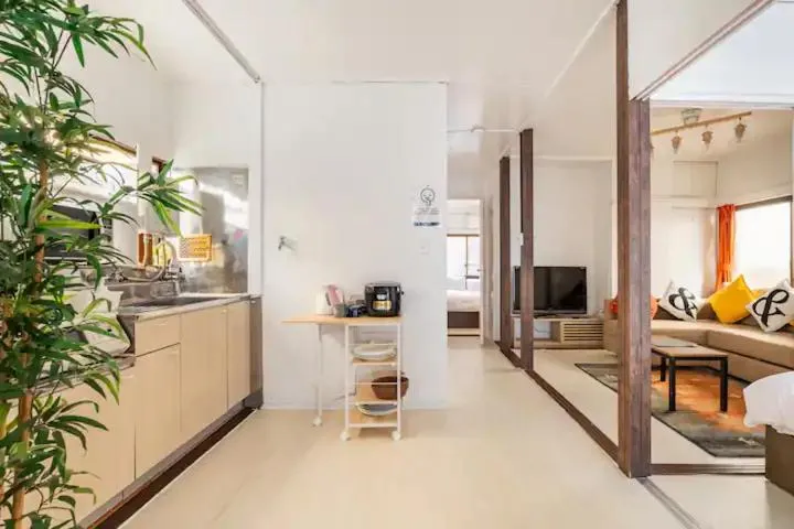 Kitchen or kitchenette in SK House