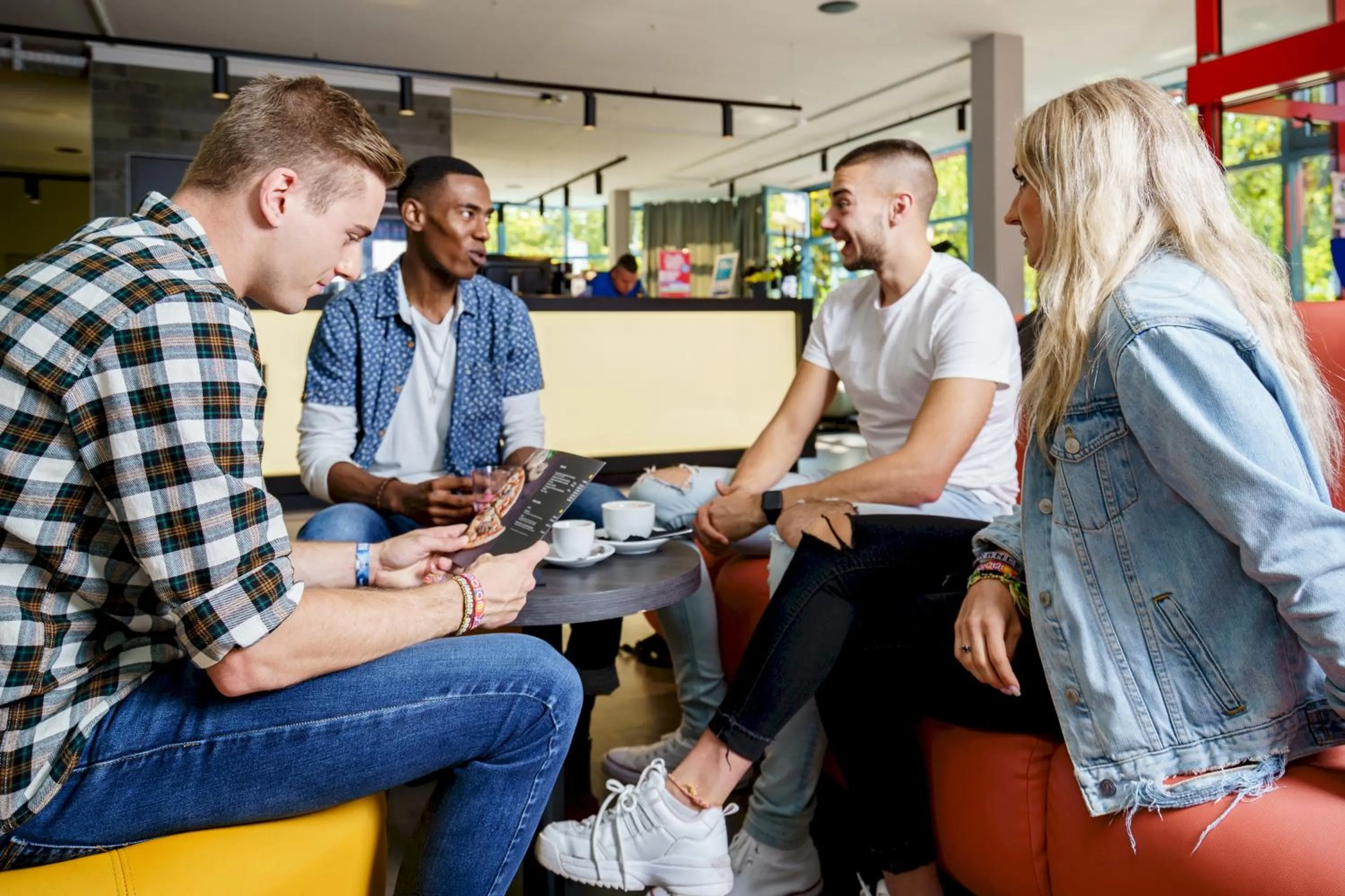 Lounge or bar, Staff in a&o Amsterdam Zuidoost