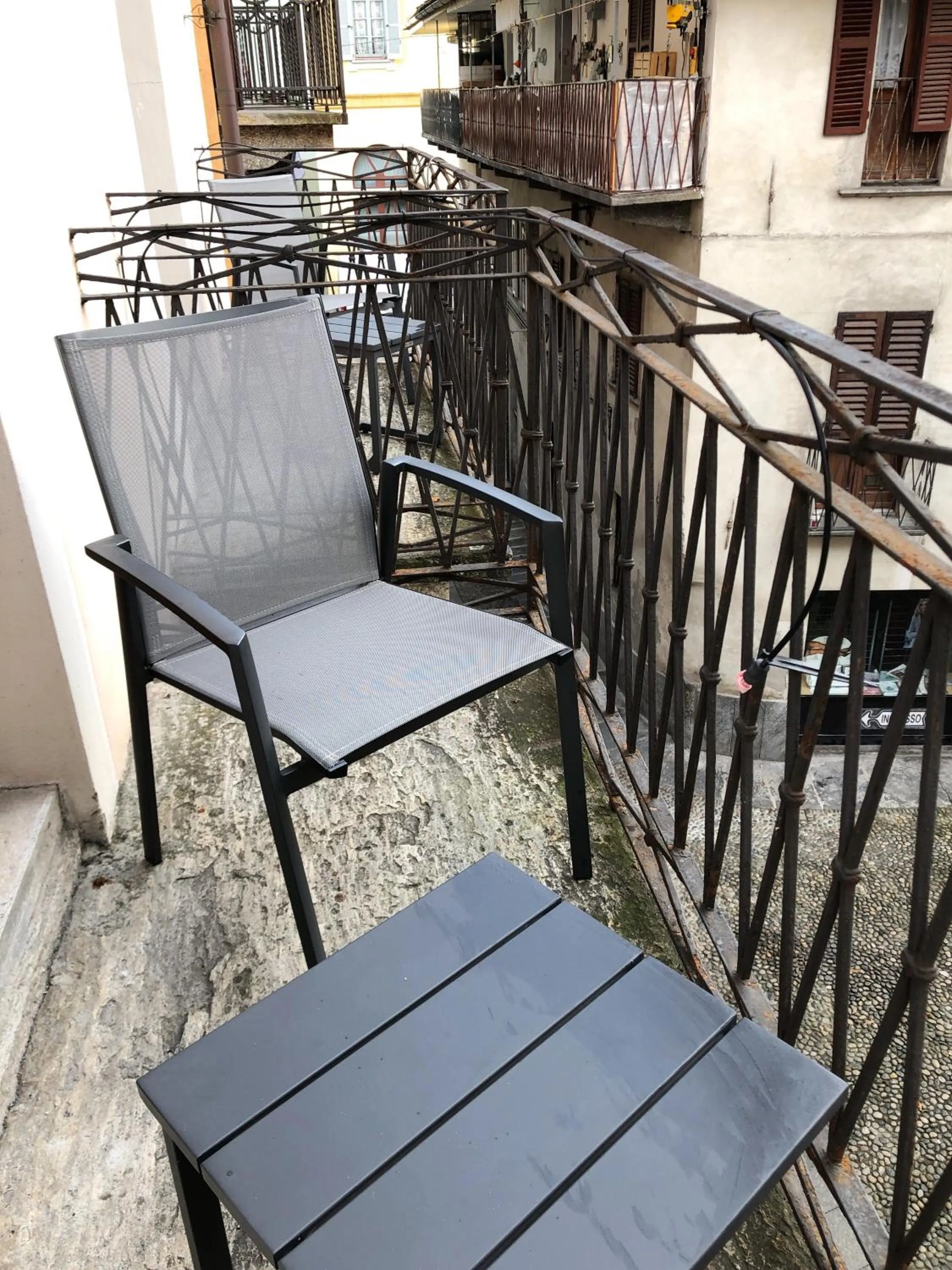 Balcony/Terrace in Locanda Piemonte da Sciolla