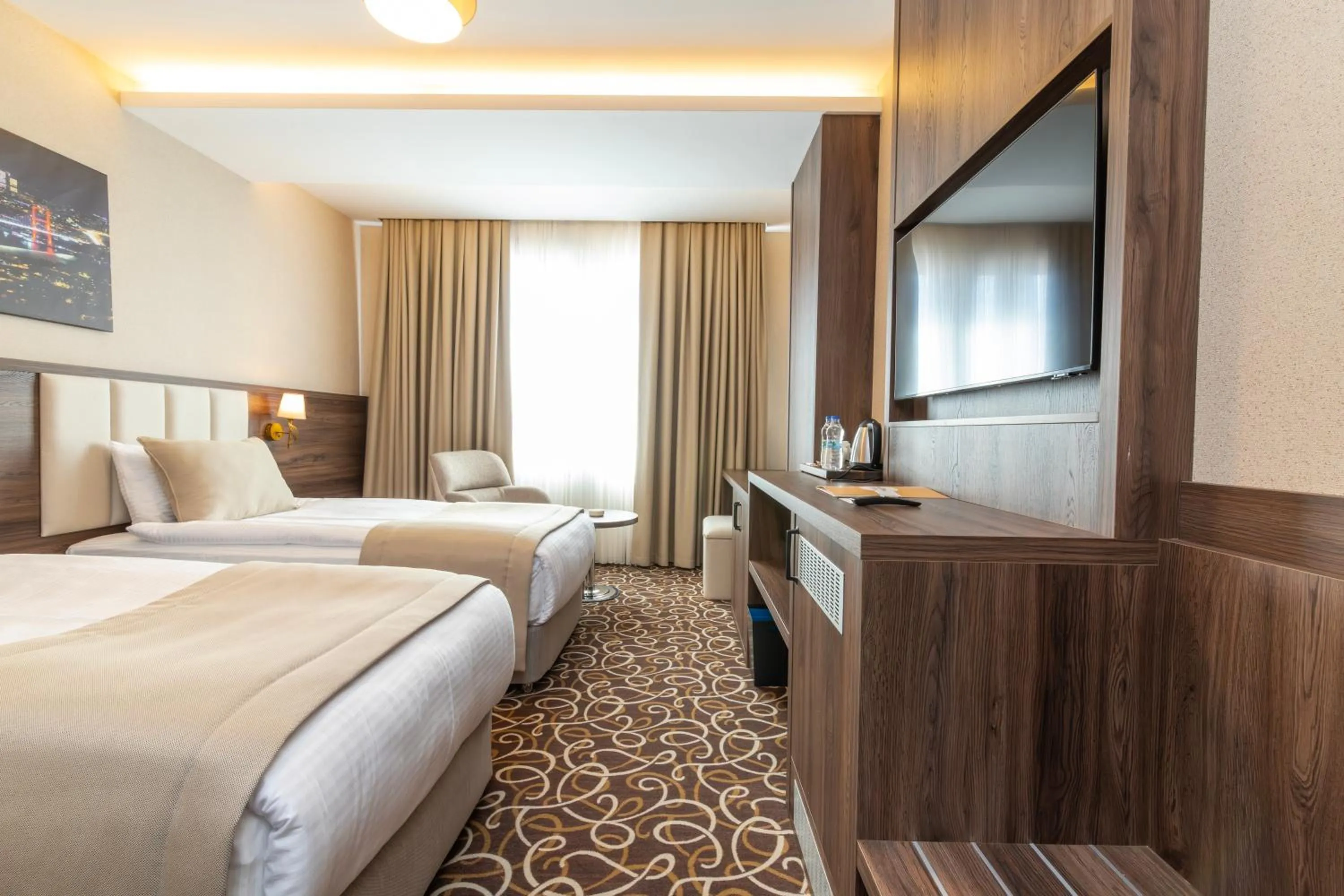Bedroom, Bed in Park Dedeman Mersin Marina