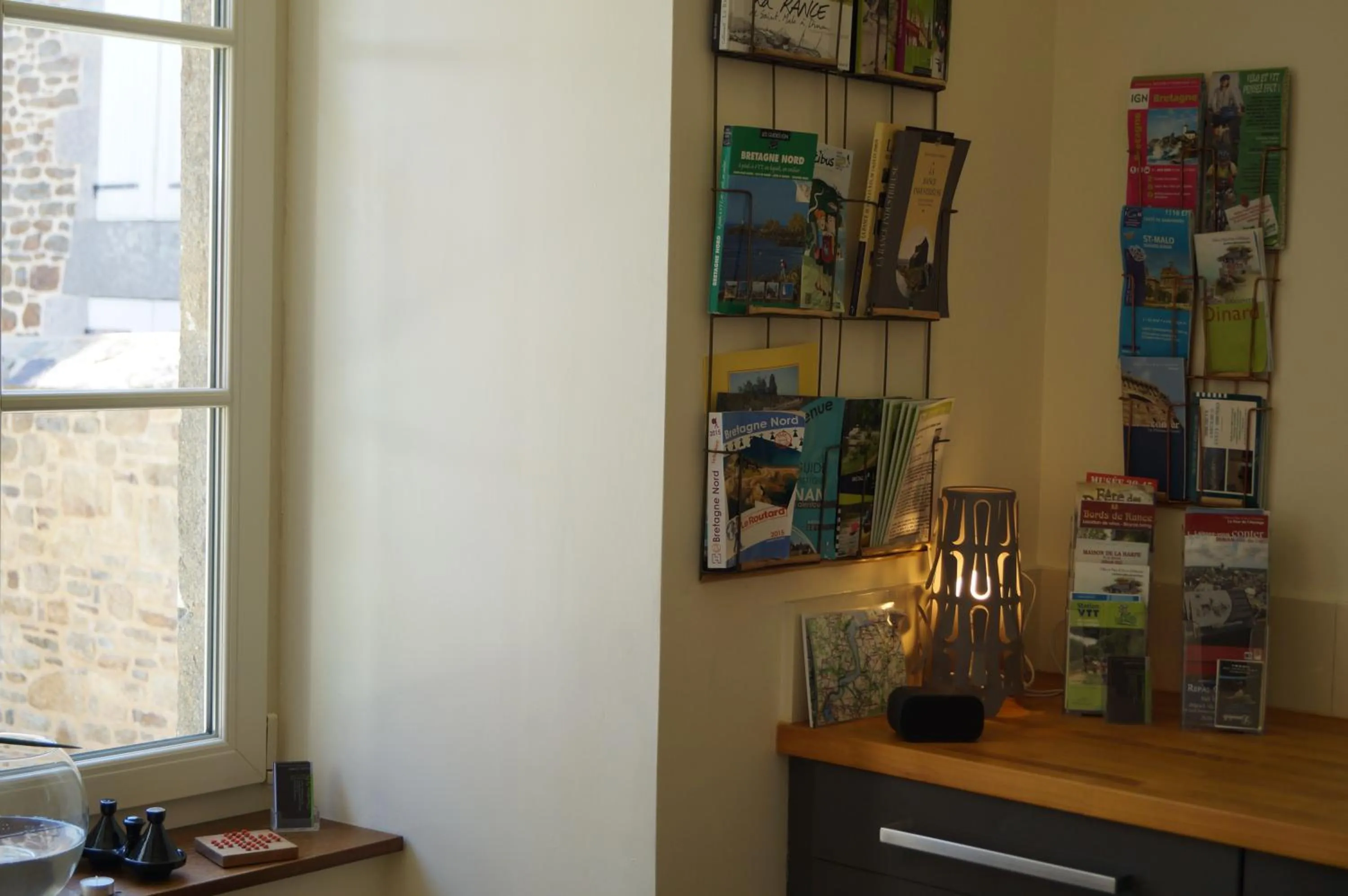 Lobby or reception in La maison d'hôtes Ty Pic