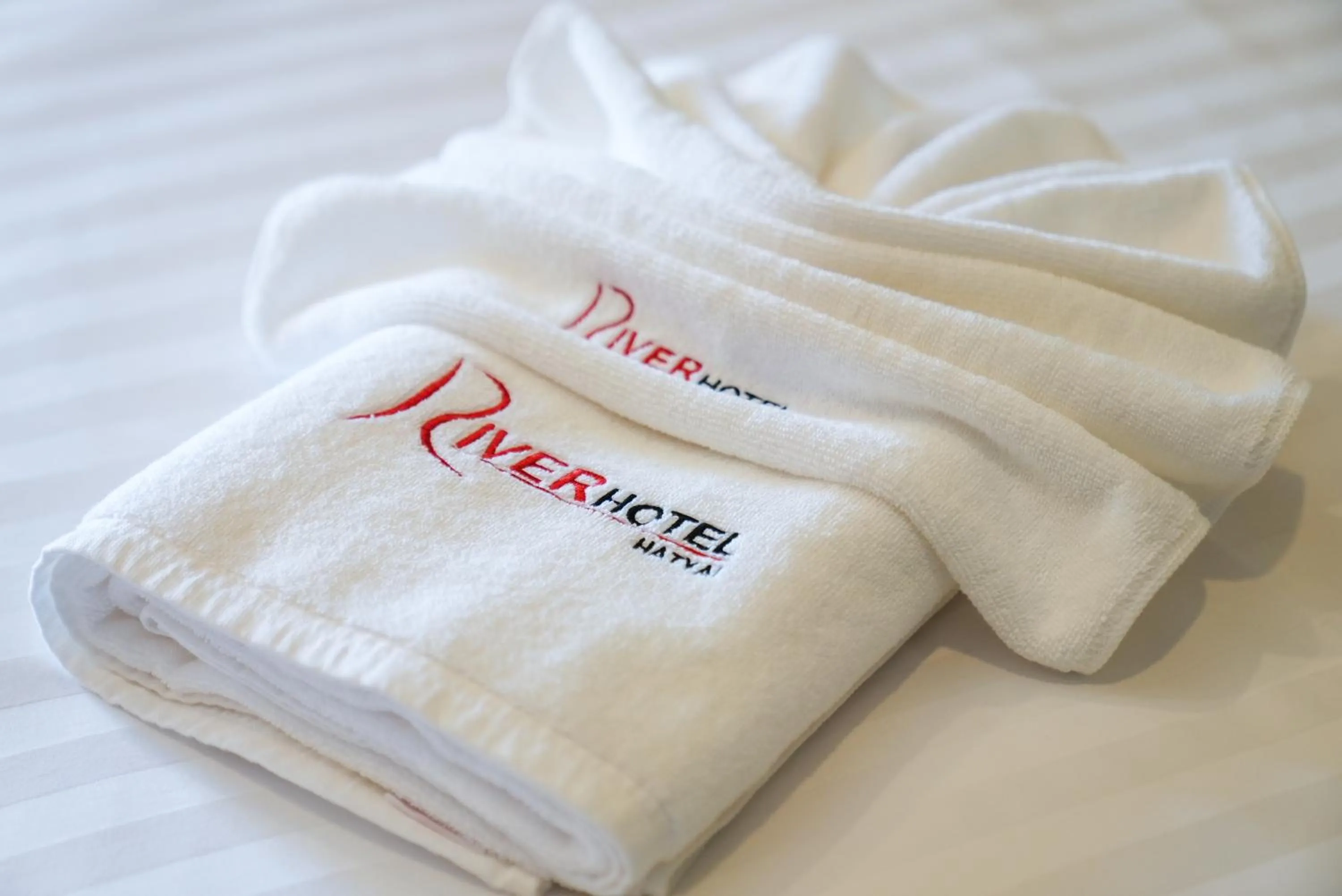 towels in River Hotel Hatyai