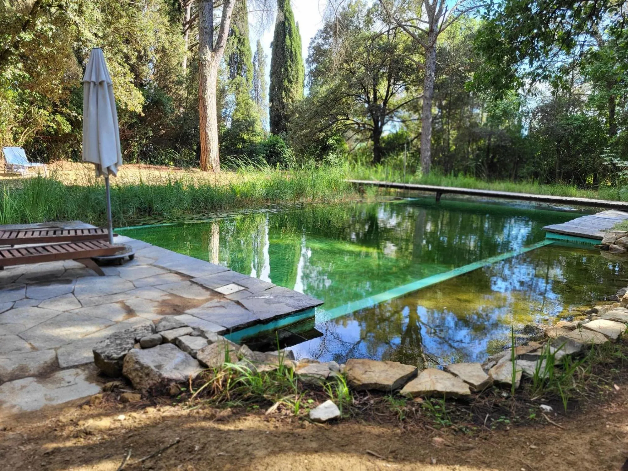 Swimming pool in Il Poggio B&B