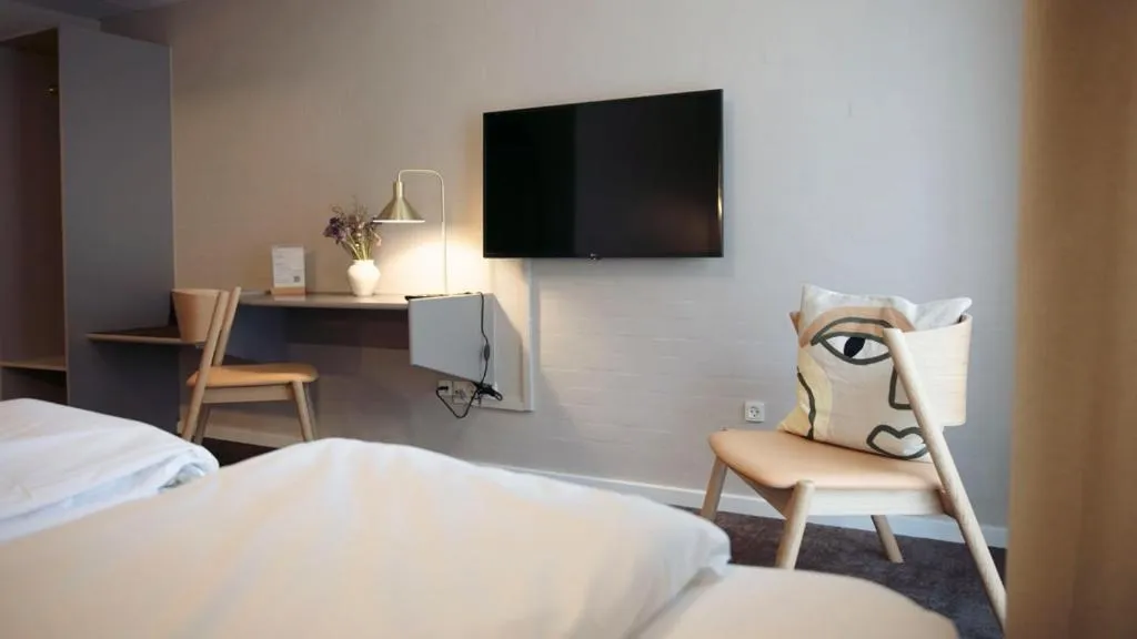 Bed in Fjelsted Skov Hotel & Konference