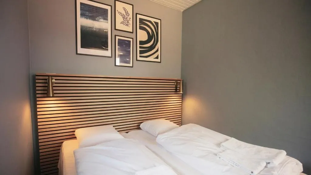 Bed in Fjelsted Skov Hotel & Konference