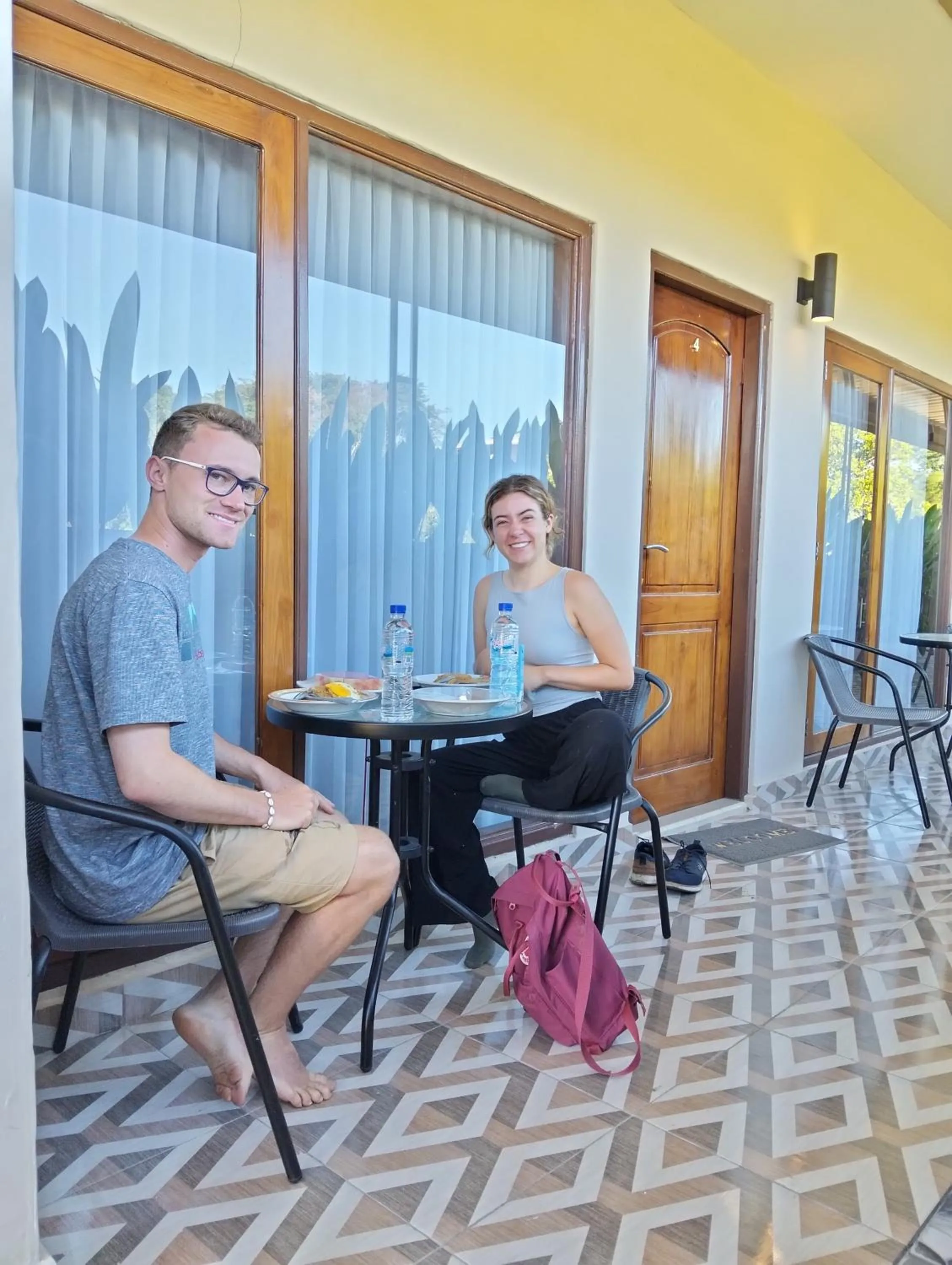 Seating area in Fantasticroom Labuan Bajo