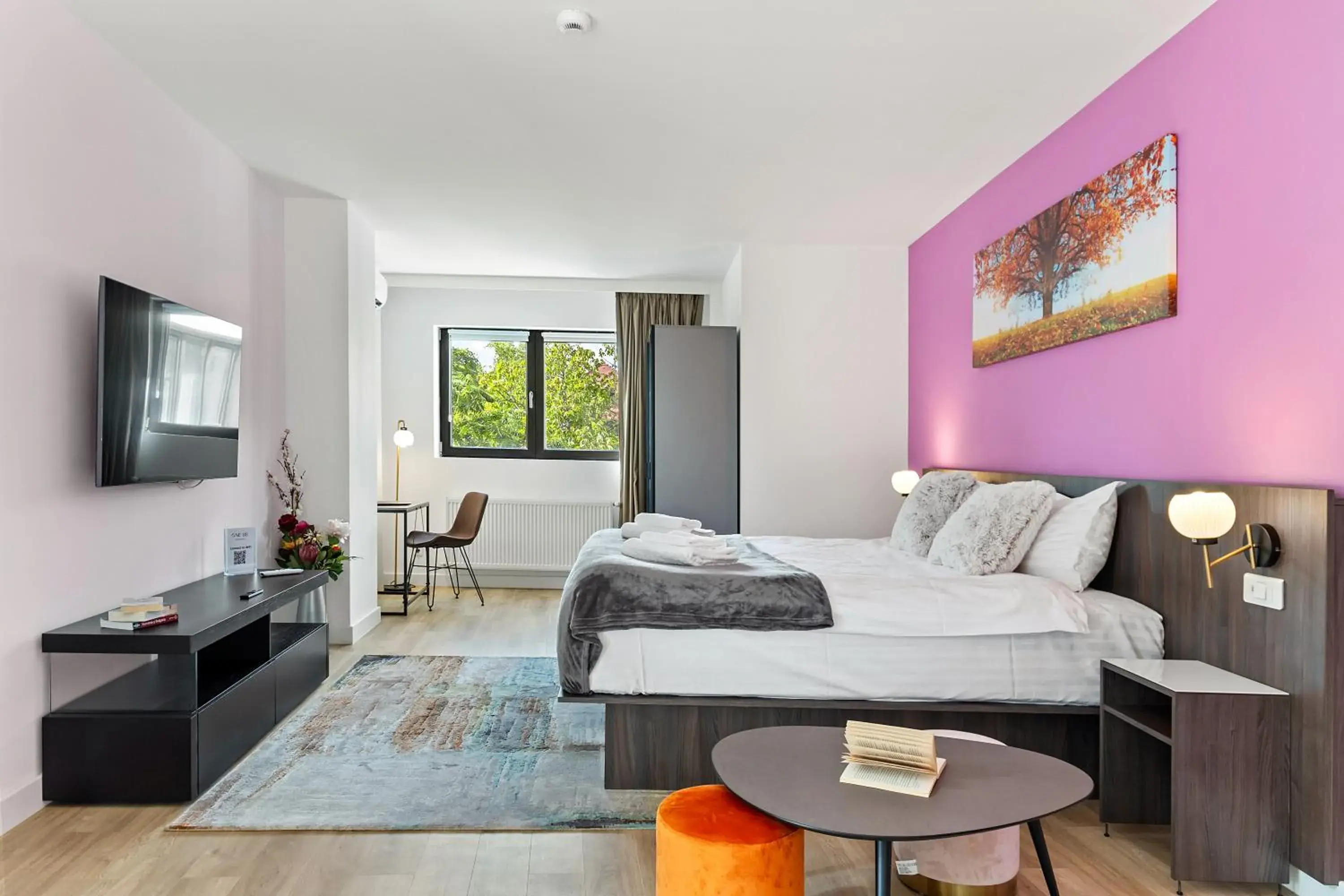 Bed in Uni88 Apartments Hotel Bed in Uni88 Apartments Hotel