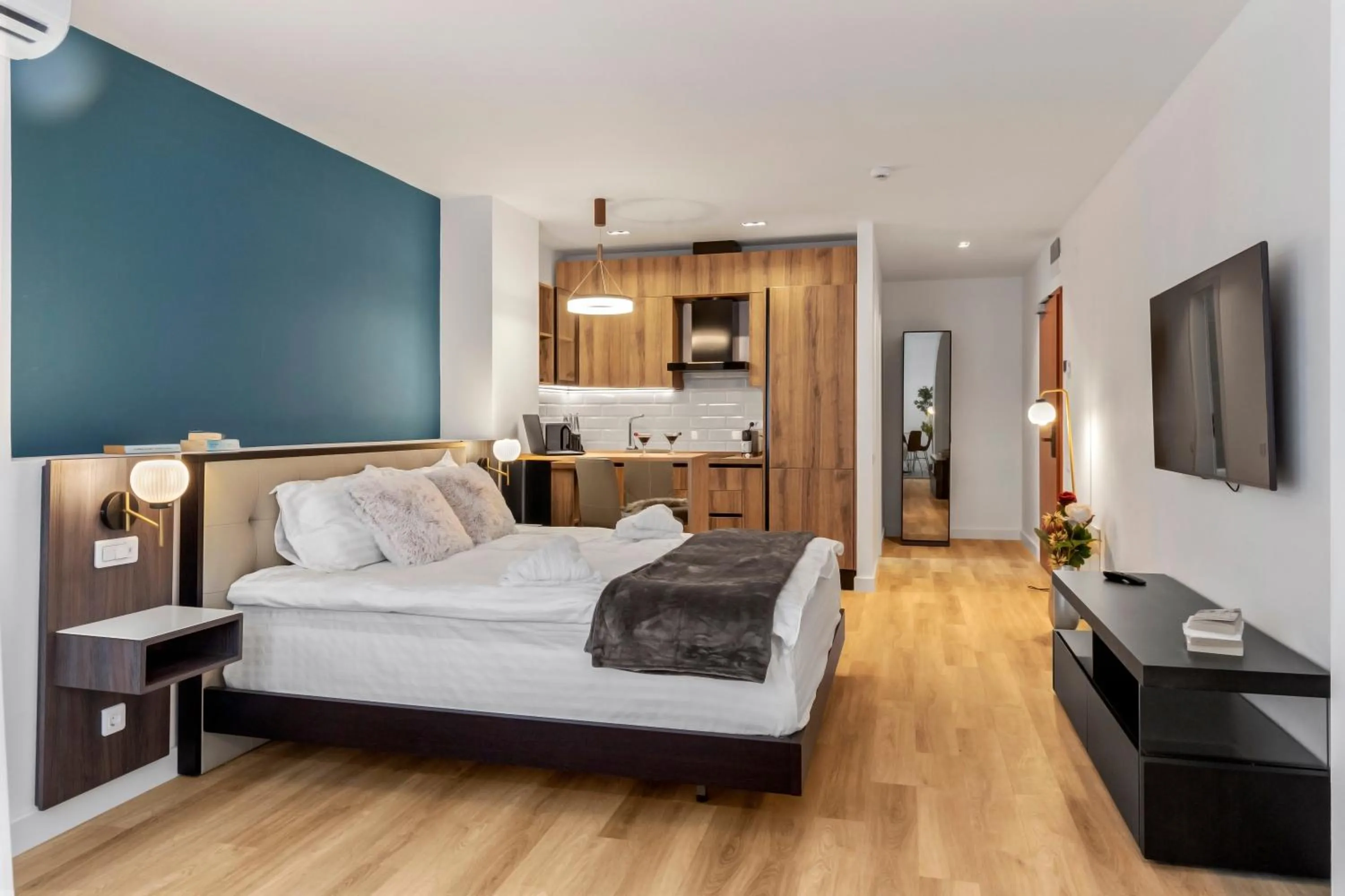 Bed in Uni88 Apart Hotel