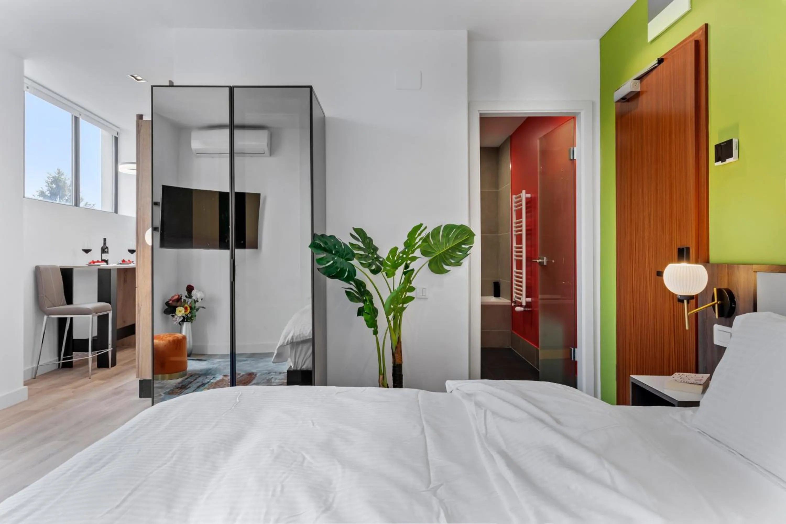 Bed in Uni88 Apart Hotel