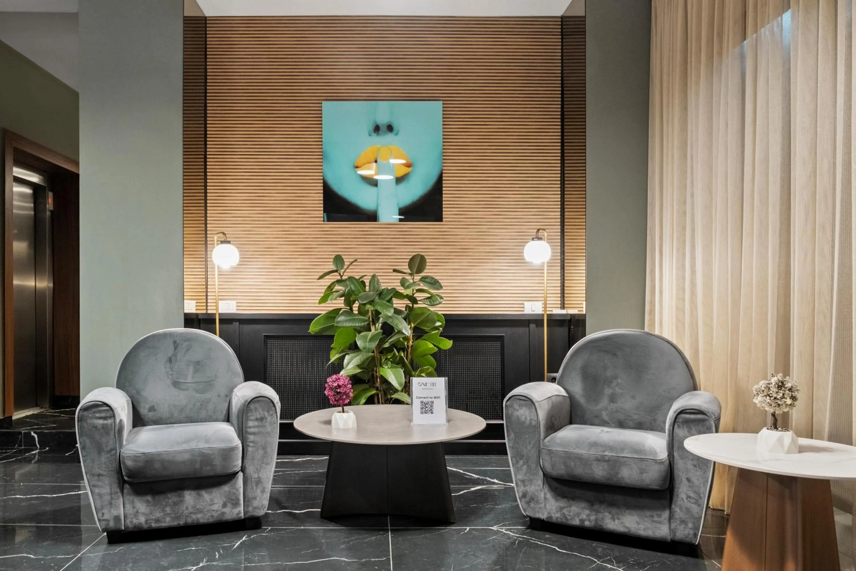 Lobby or reception in Uni88 Apart Hotel