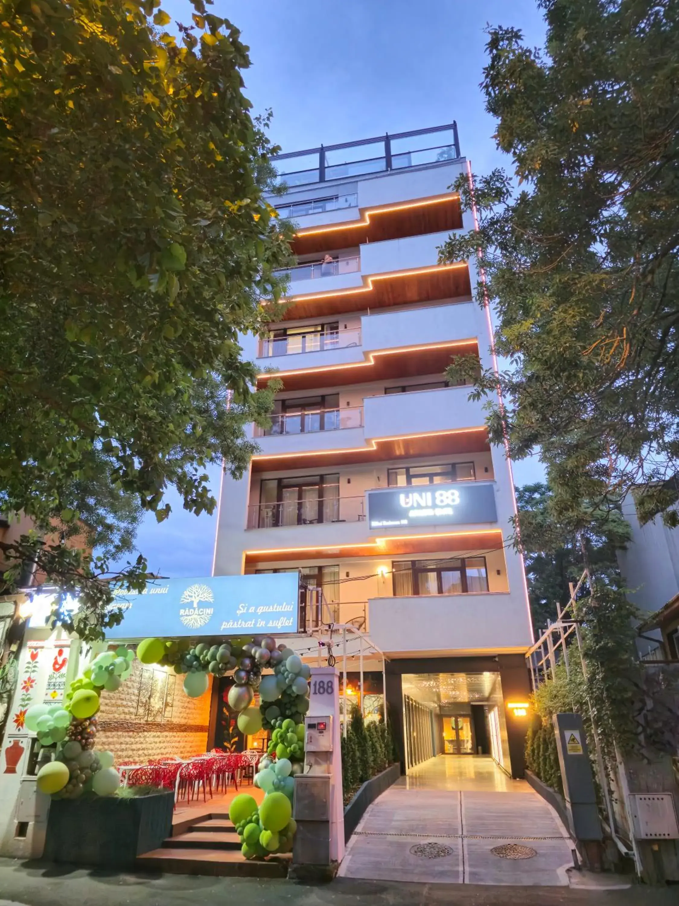 Property building in Uni88 Apart Hotel Property building in Uni88 Apart Hotel