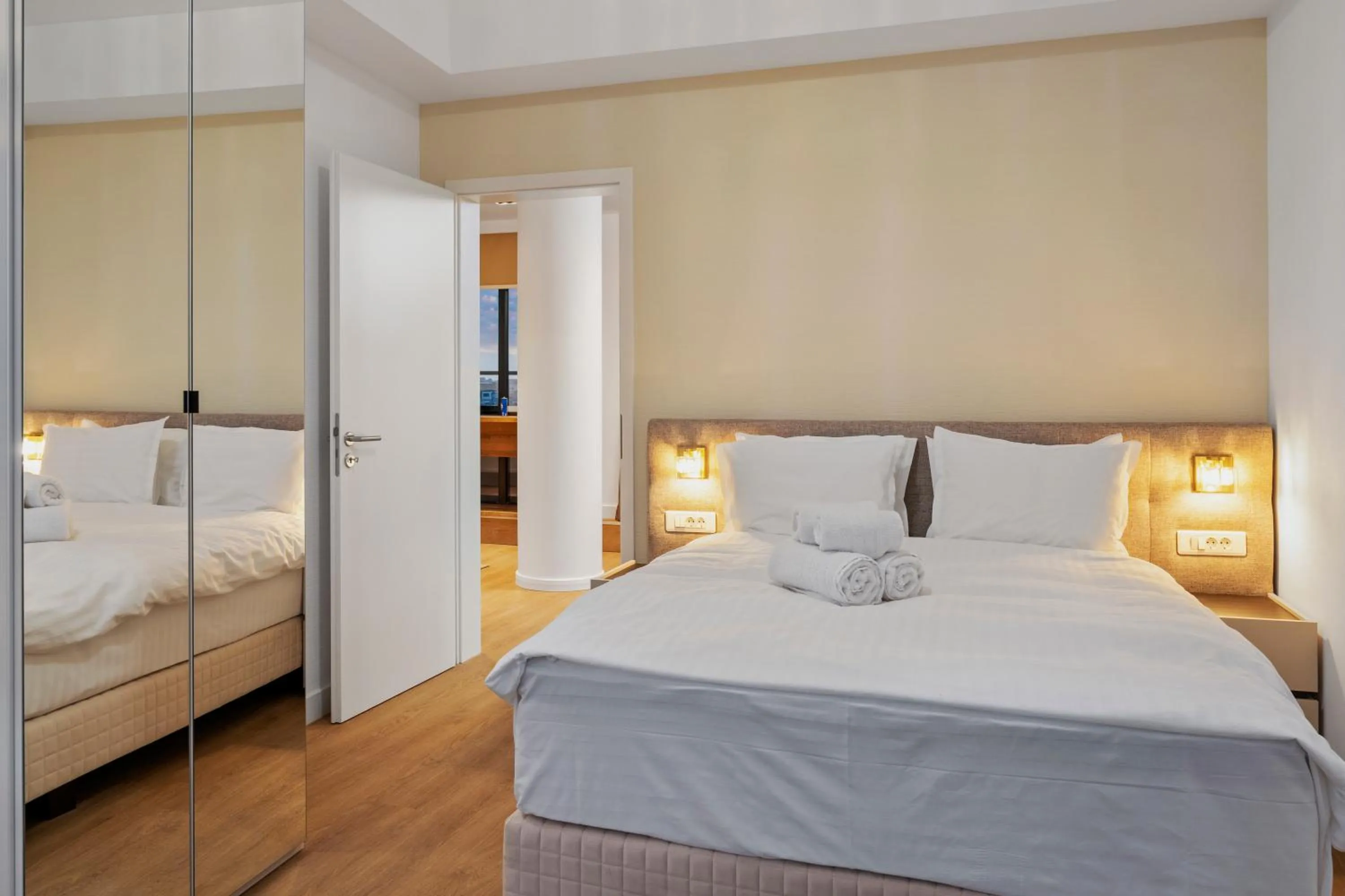 Bed in Uni88 Apart Hotel