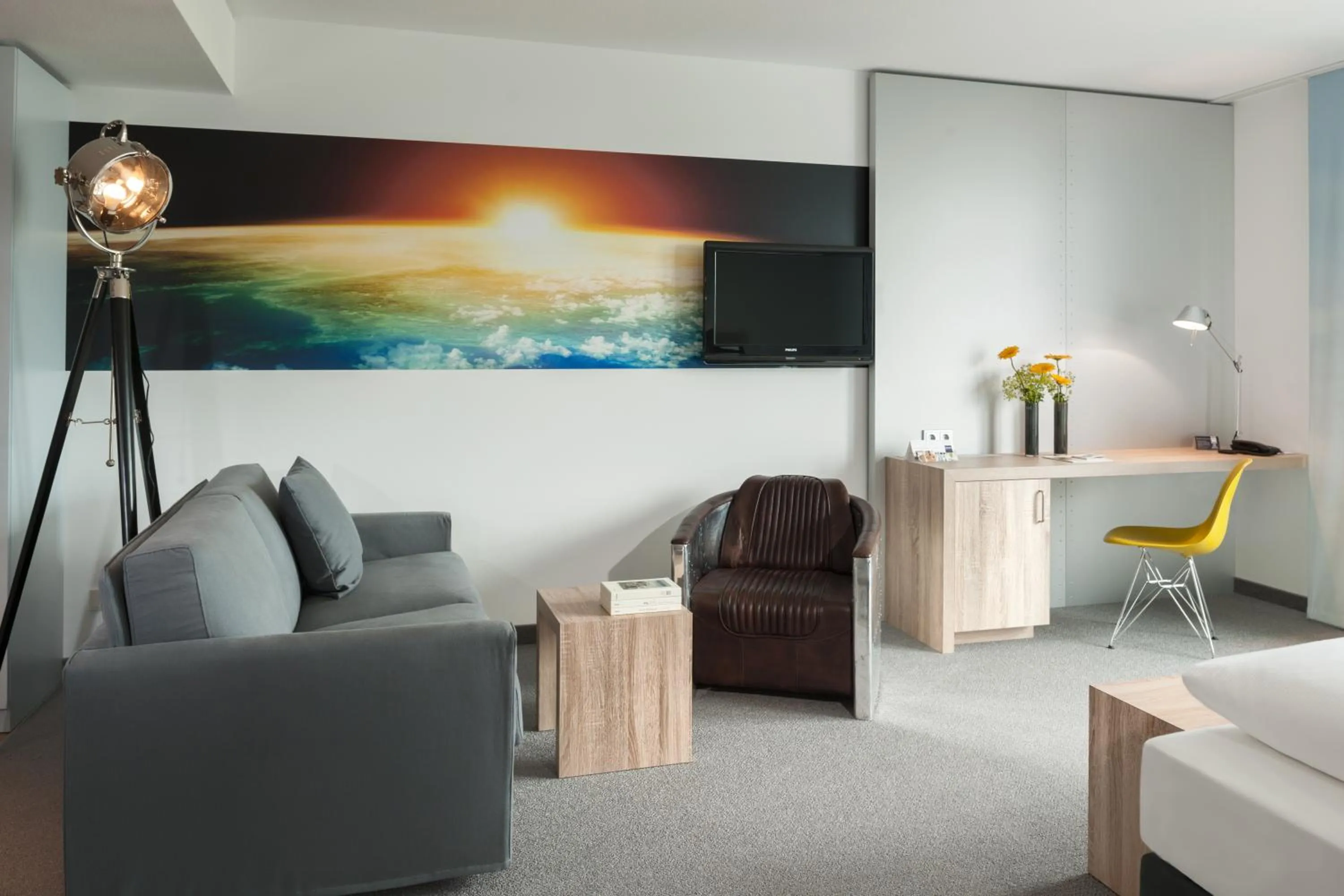 Living room in Essential by Dorint Stuttgart/Airport