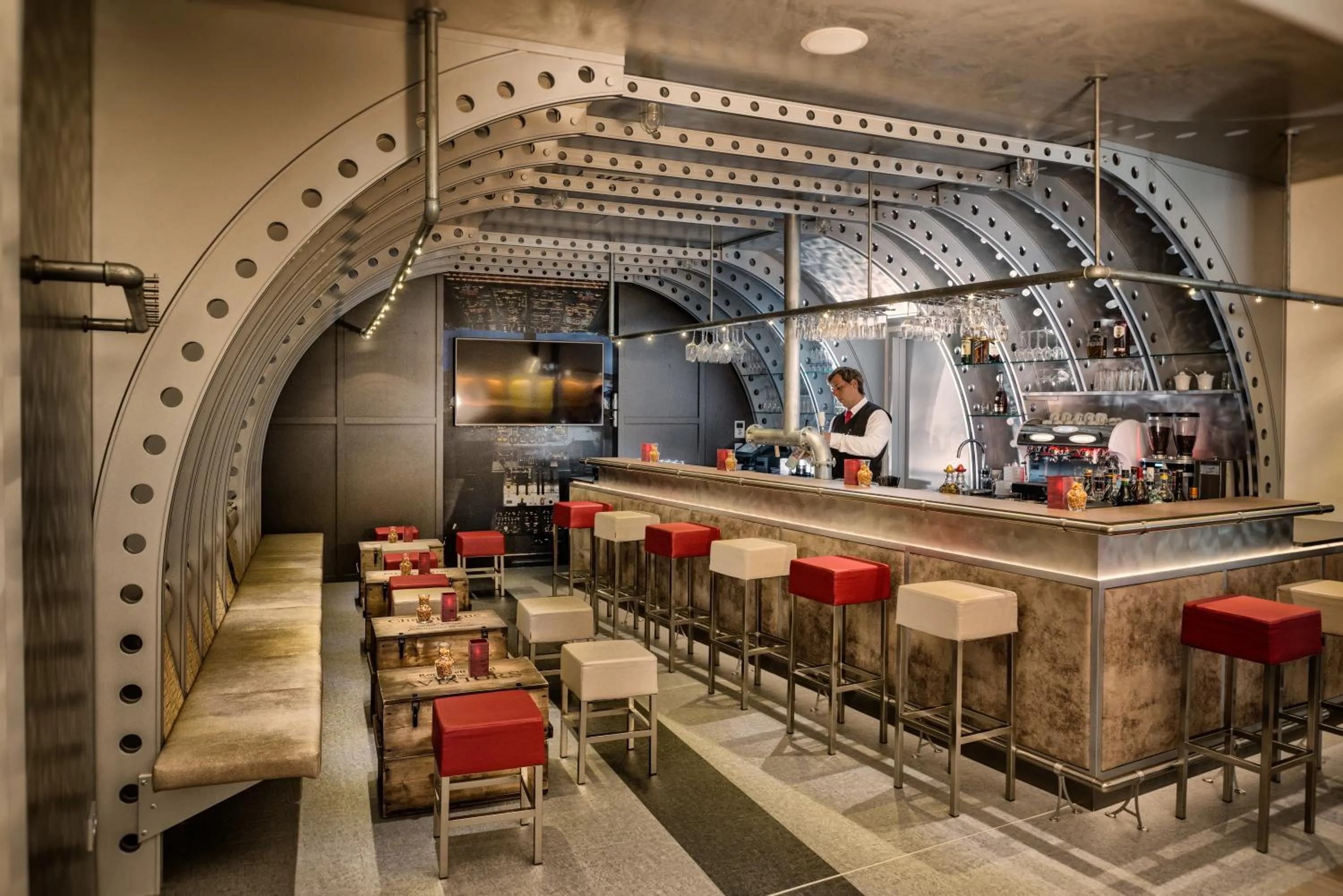 Restaurant/places to eat in Essential by Dorint Stuttgart/Airport