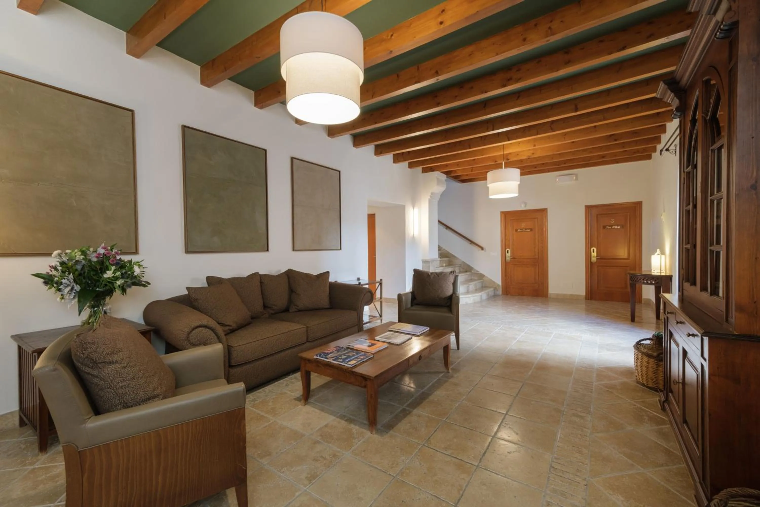 Living room in Can Xim-Turismo de Interior