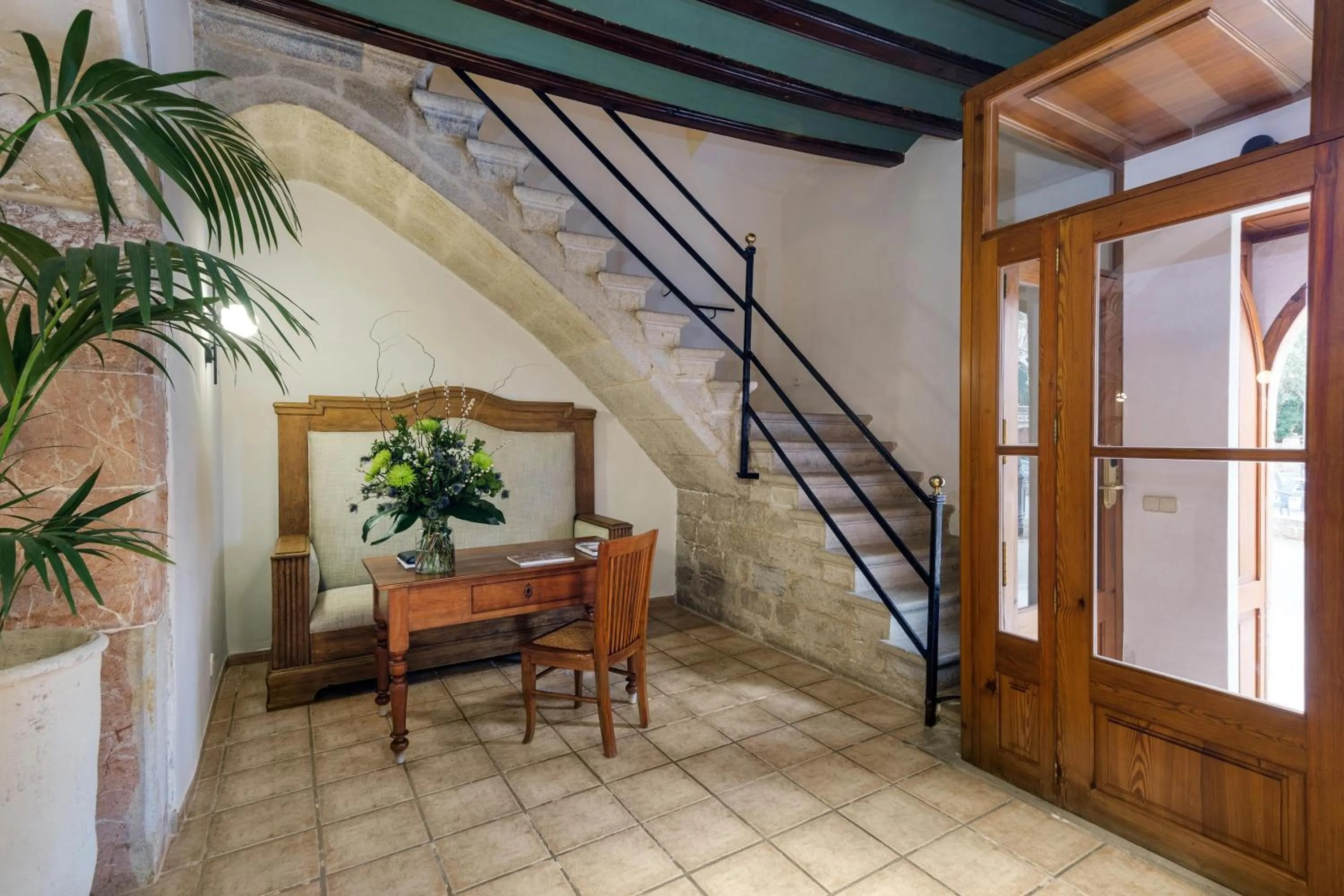 Lobby or reception in Can Xim-Turismo de Interior