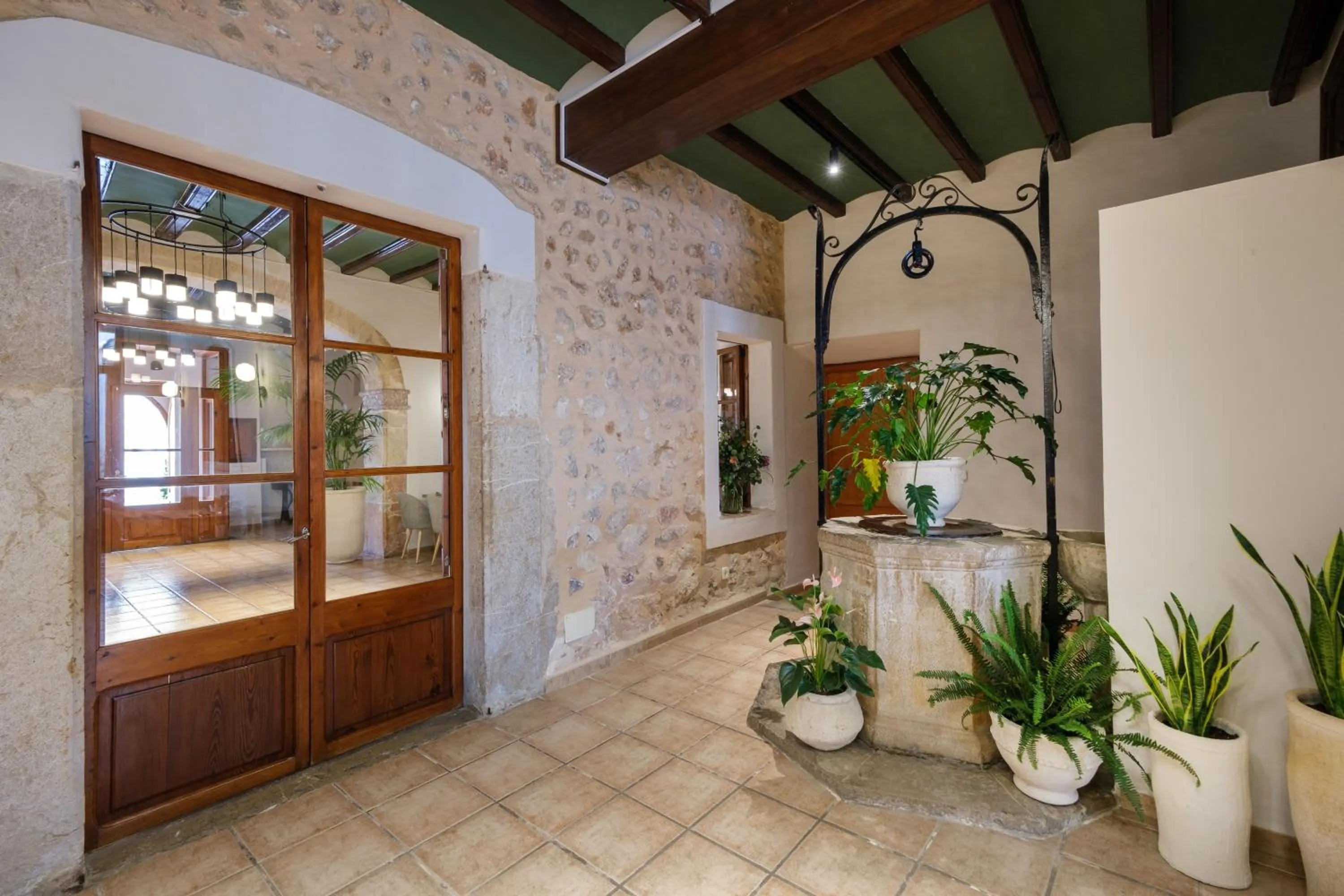 Lobby or reception in Can Xim-Turismo de Interior