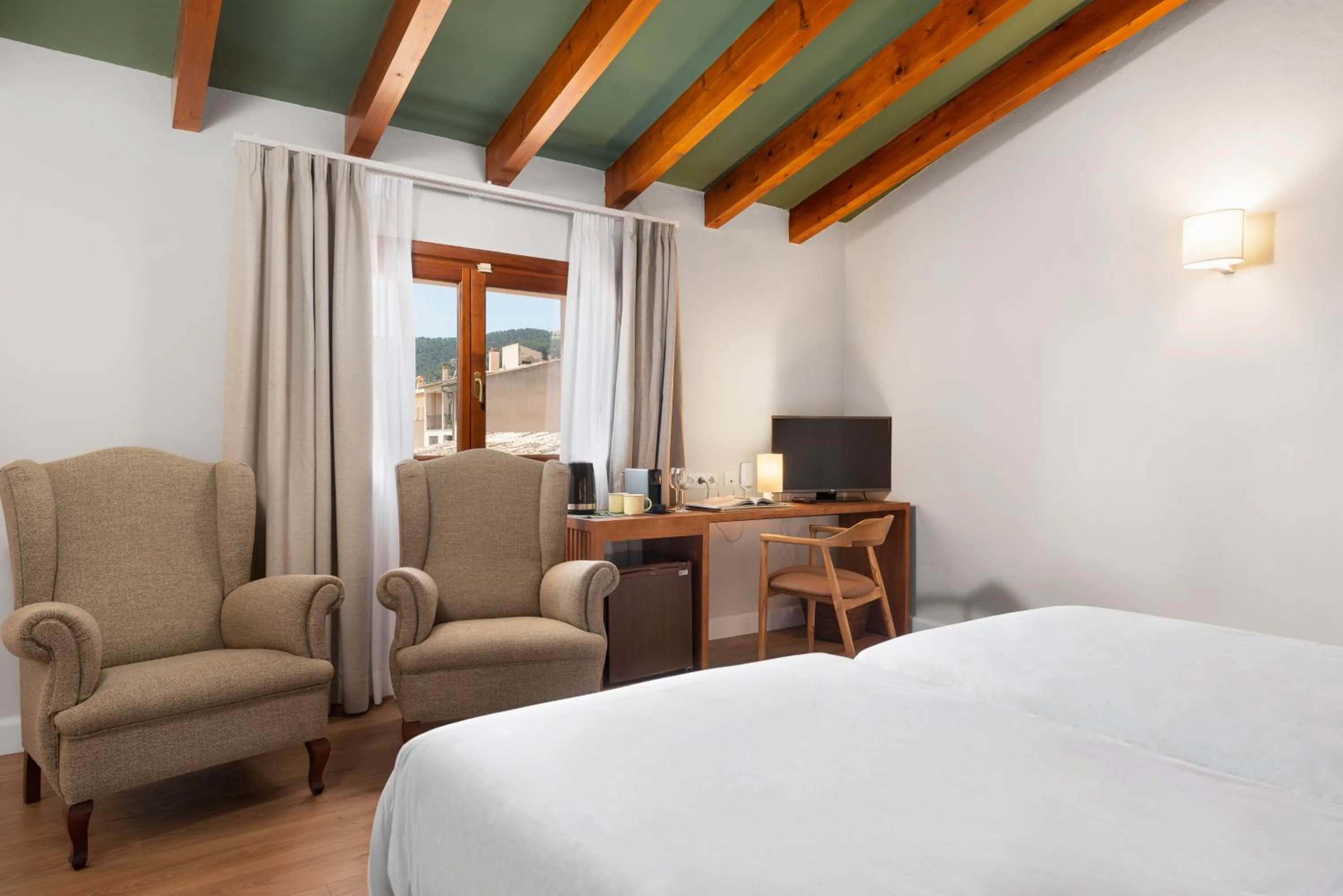 Seating area, Bed in Can Xim-Turismo de Interior