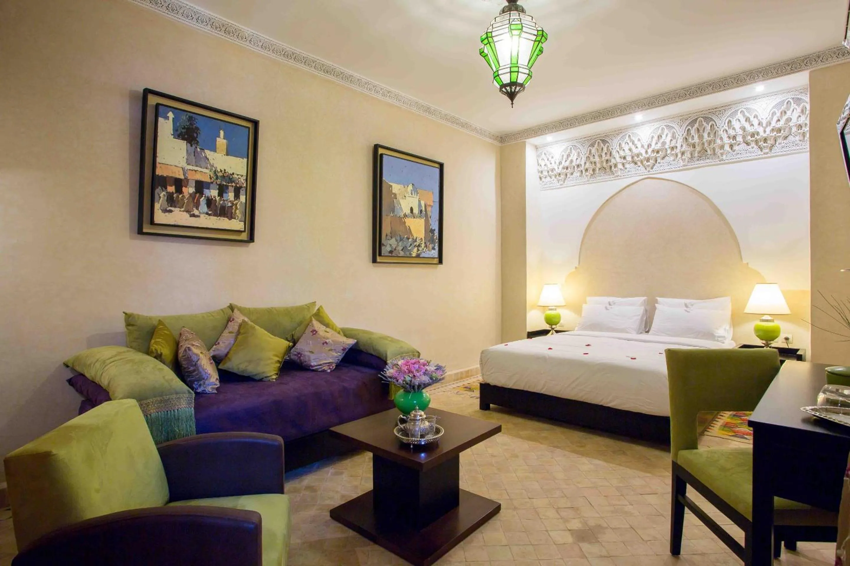 Bedroom, Bed in Riad Magda & Spa