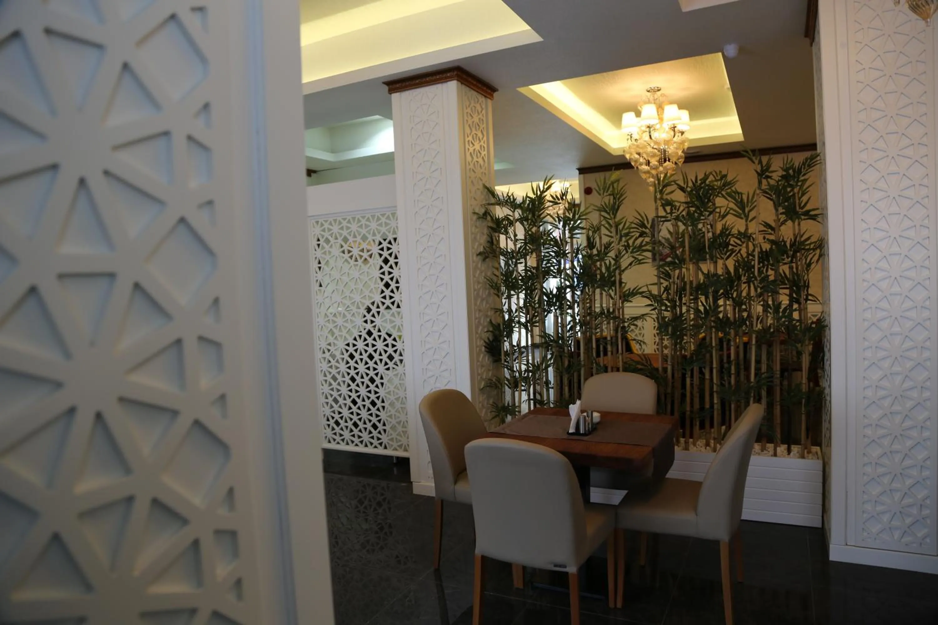 Dining area in Grand Sera Hotel