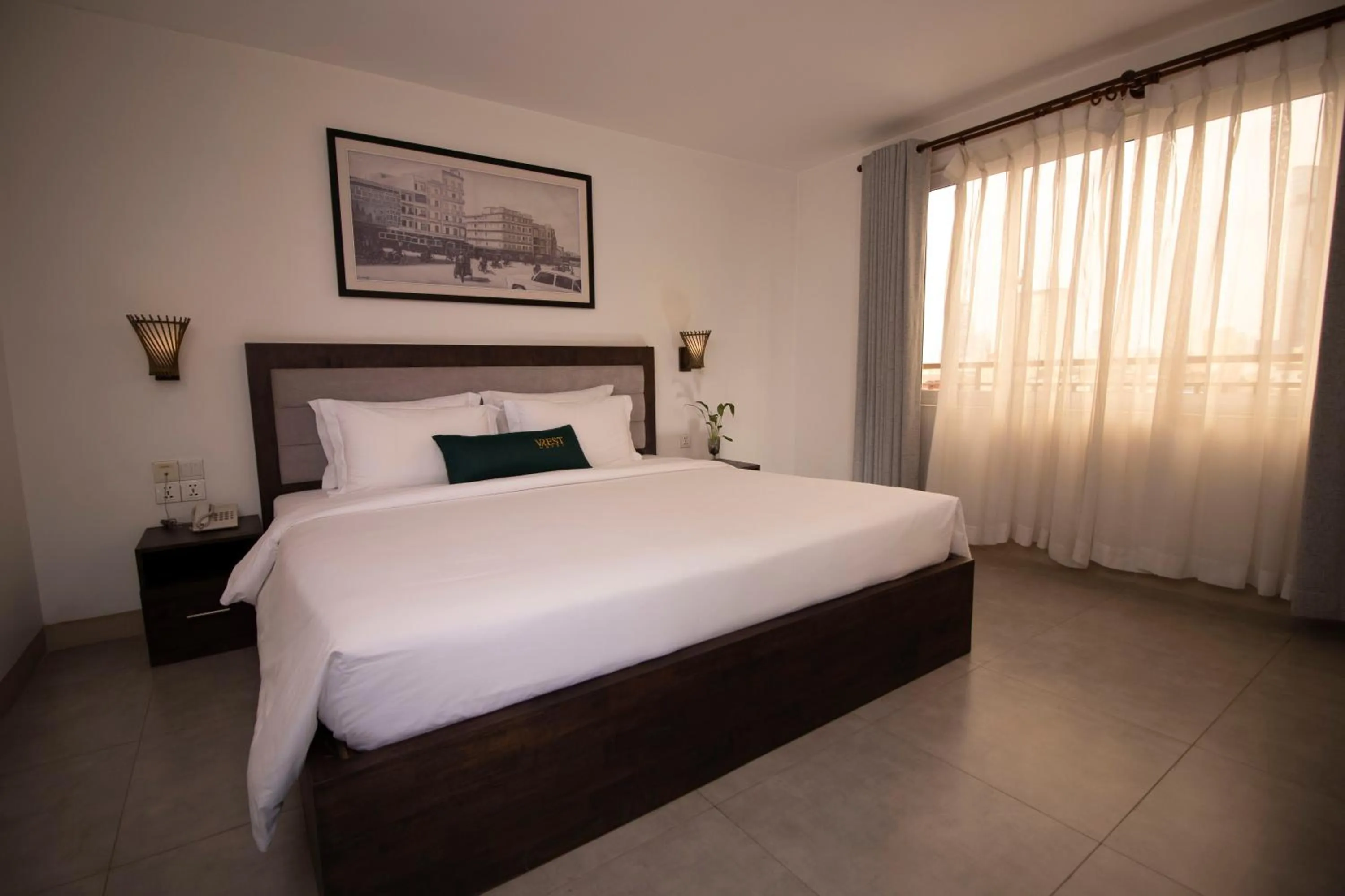 Bedroom, Bed in Vrest Hotel