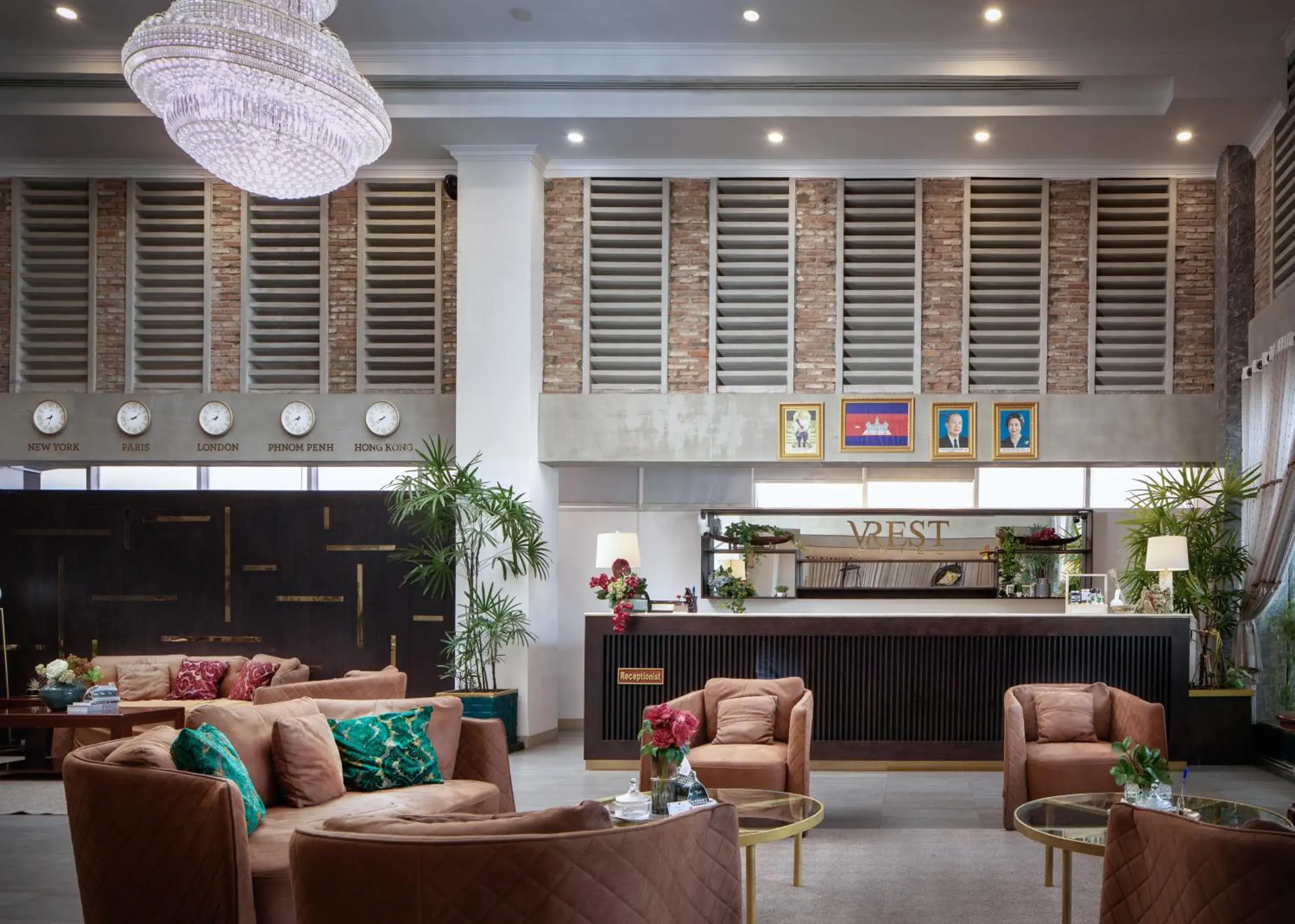 Lobby or reception in Vrest Hotel Lobby or reception in Vrest Hotel