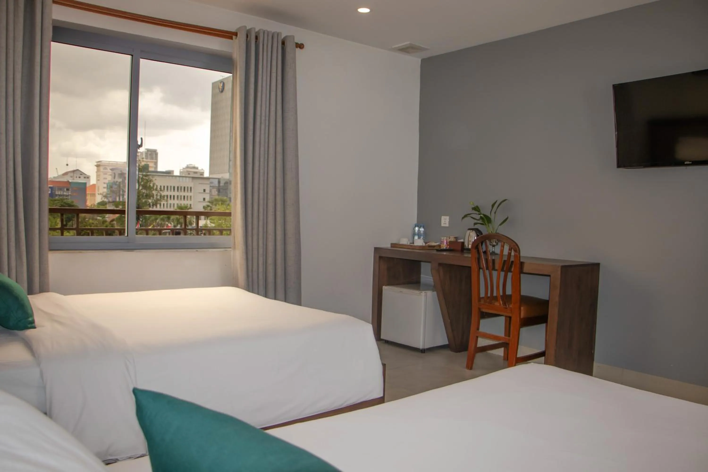 View (from property/room), Bed in Vrest Hotel