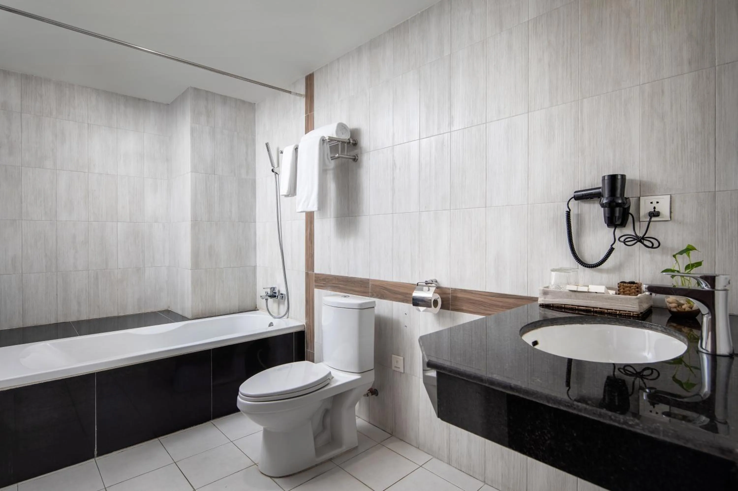 Bathroom in Vrest Hotel