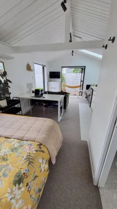 Bed in Azores Harbourside Studio - private self contained unit
