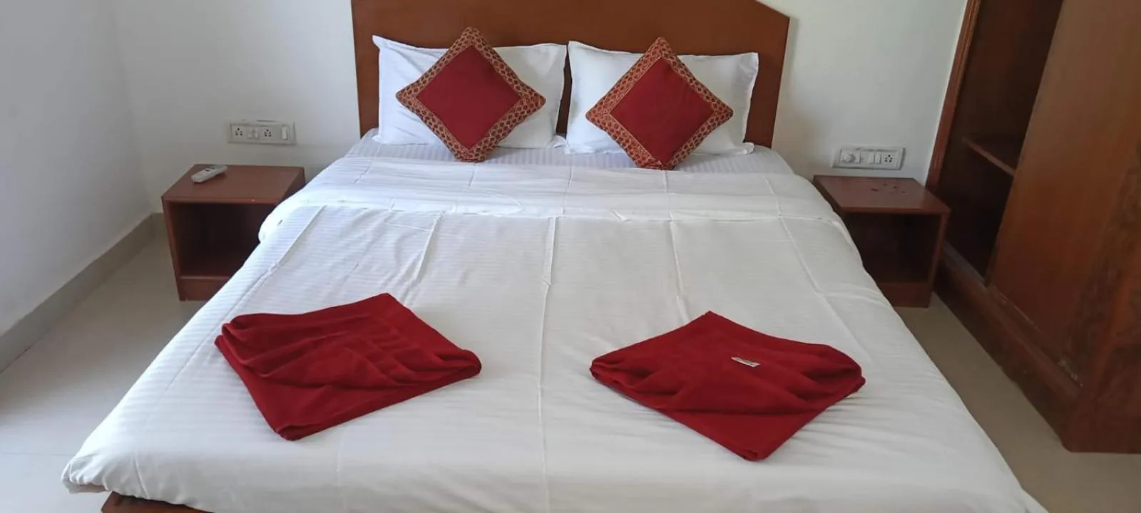 Bed in Pebbles Guesthouse