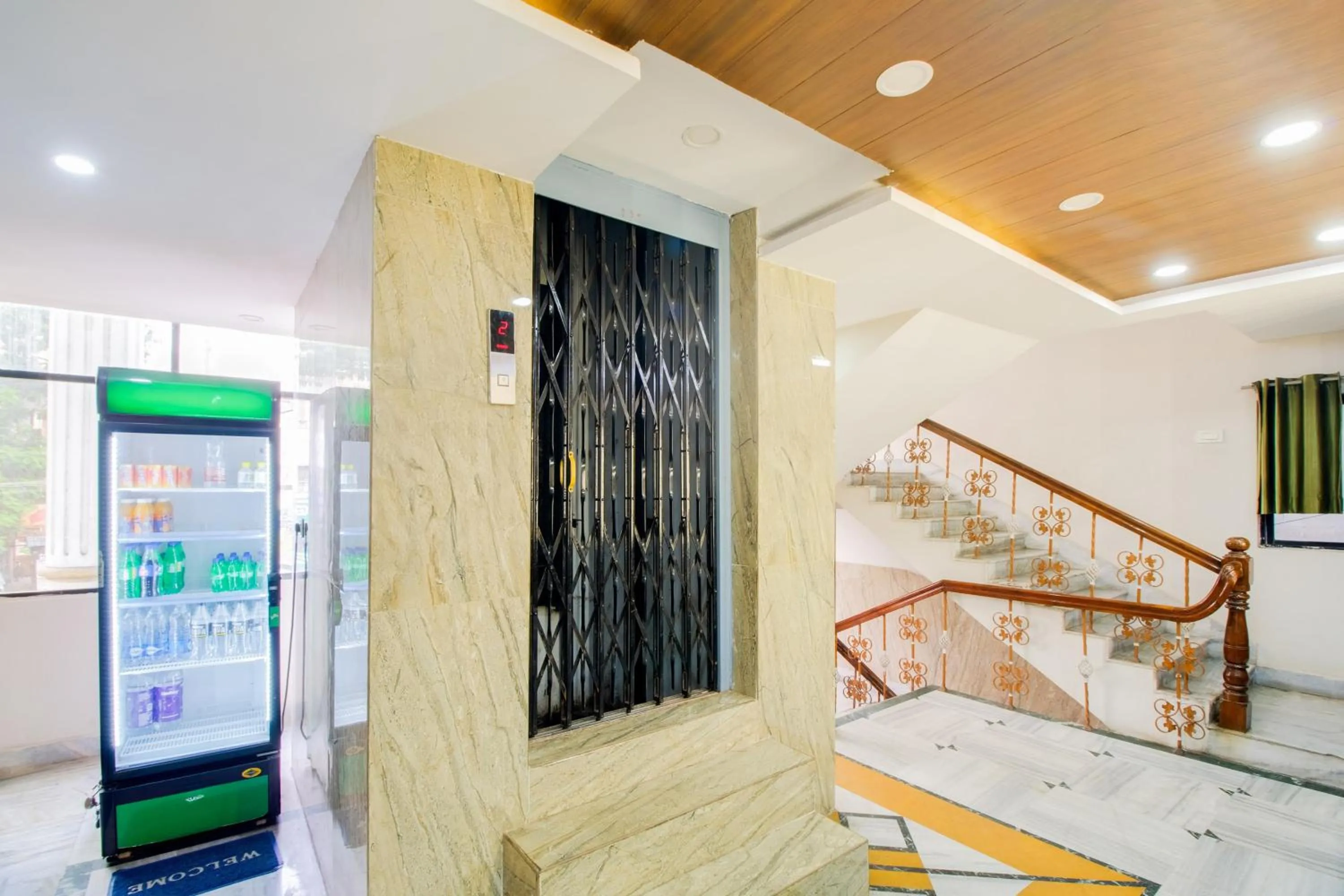 Lobby or reception in Super Hotel O Gurudwara Near RTC Complex