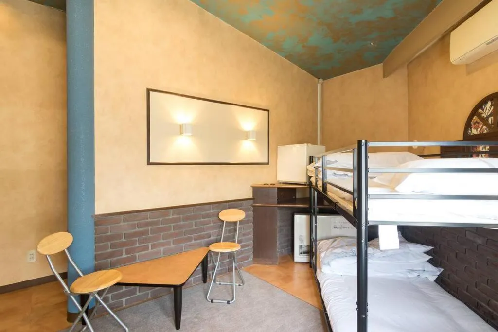 Bed in Starry Sky Cottage 17