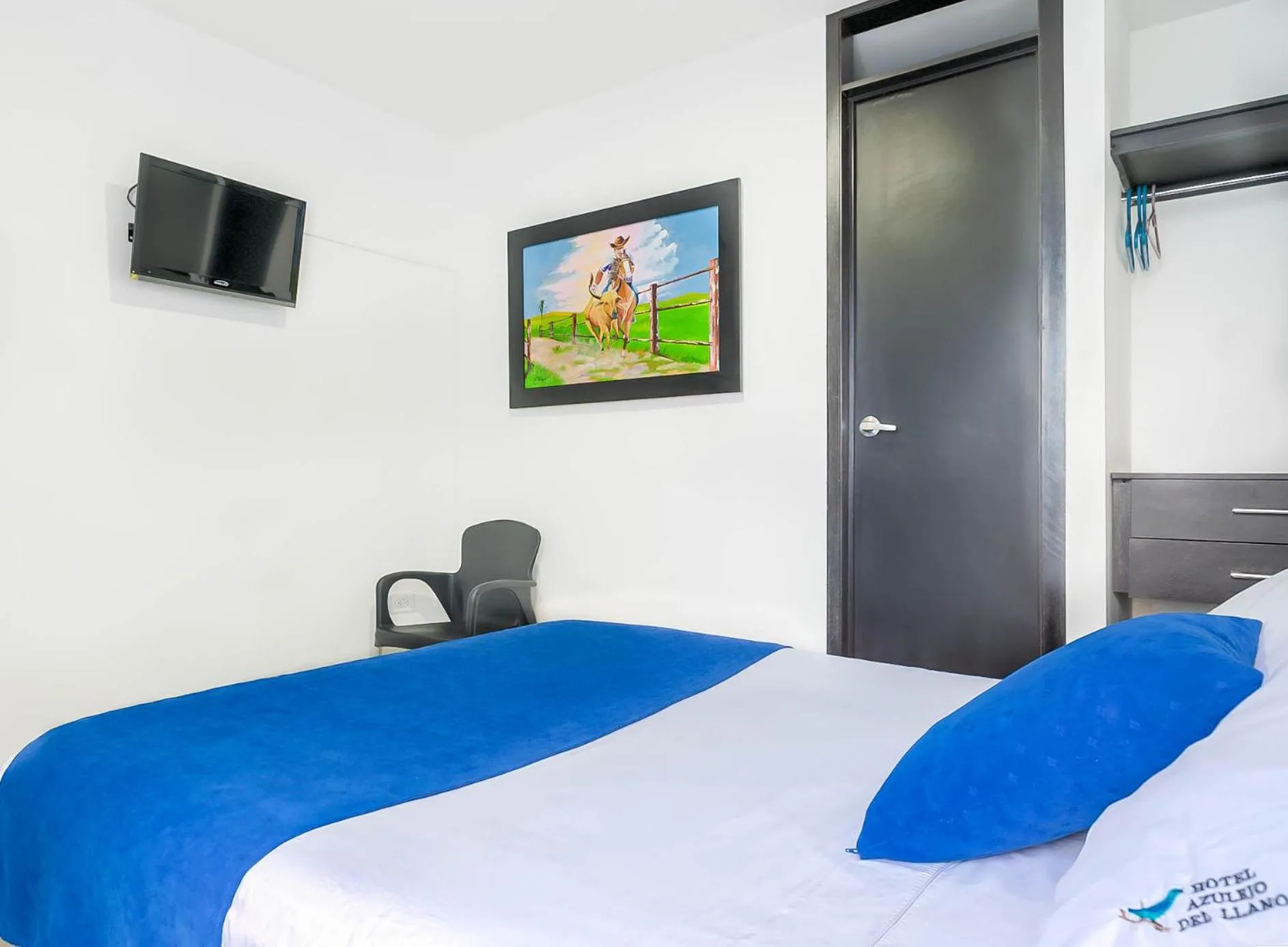 Bed in Hotel Azulejo del Llano