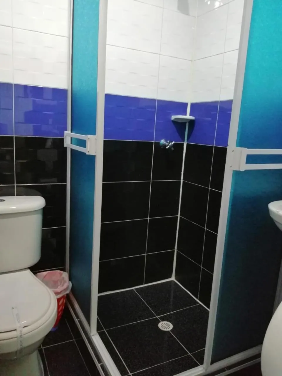 Bathroom in Hotel Azulejo del Llano