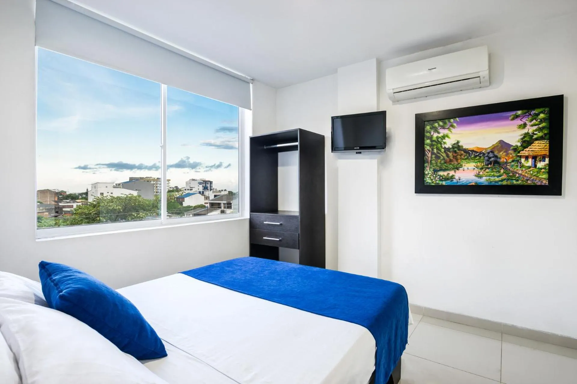 Photo of the whole room, Bed in Hotel Azulejo del Llano