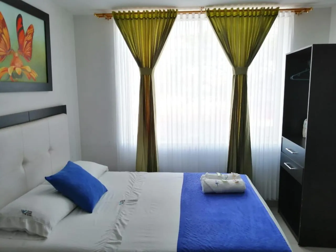 Bed in Hotel Azulejo del Llano