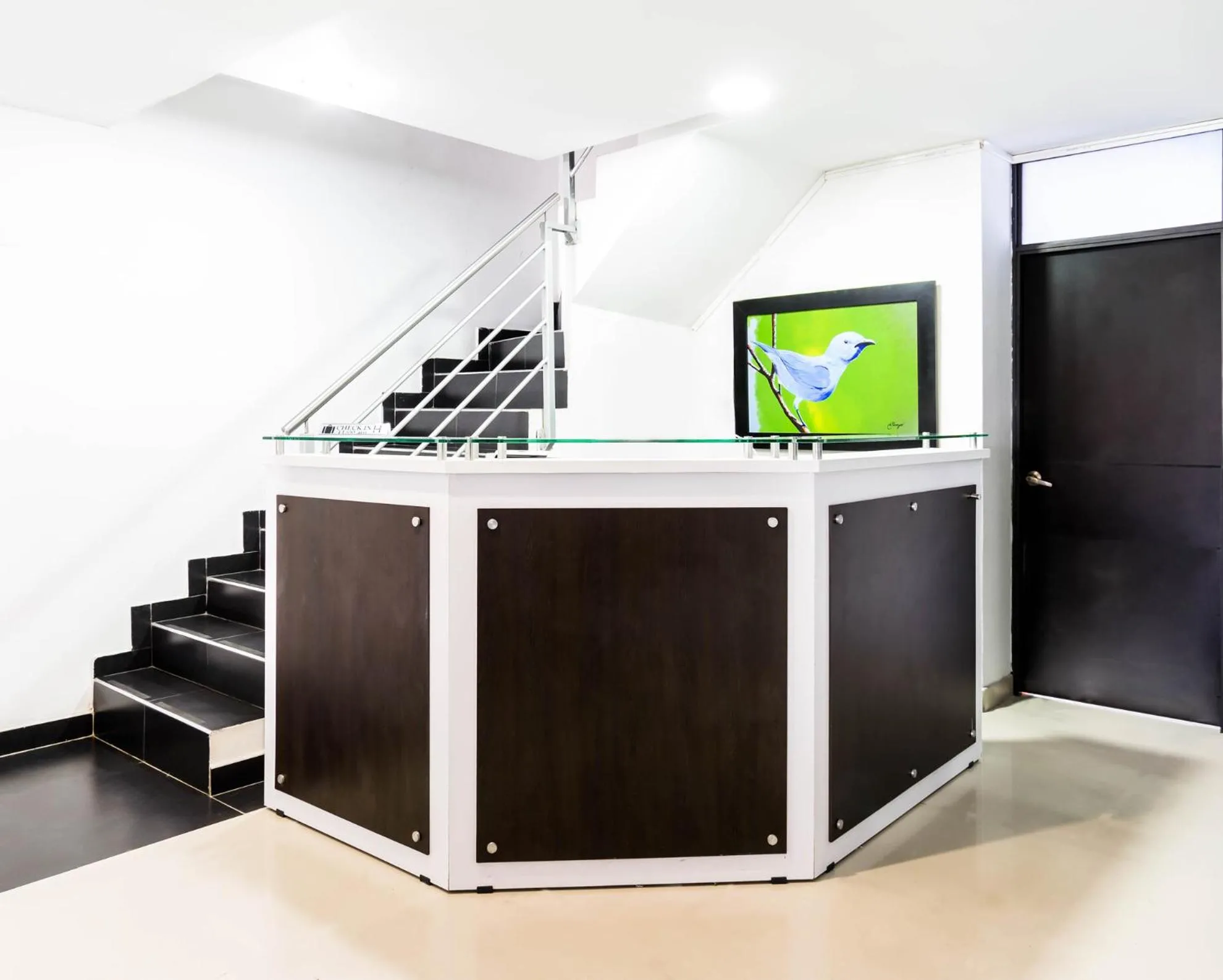 Lobby or reception in Hotel Azulejo del Llano